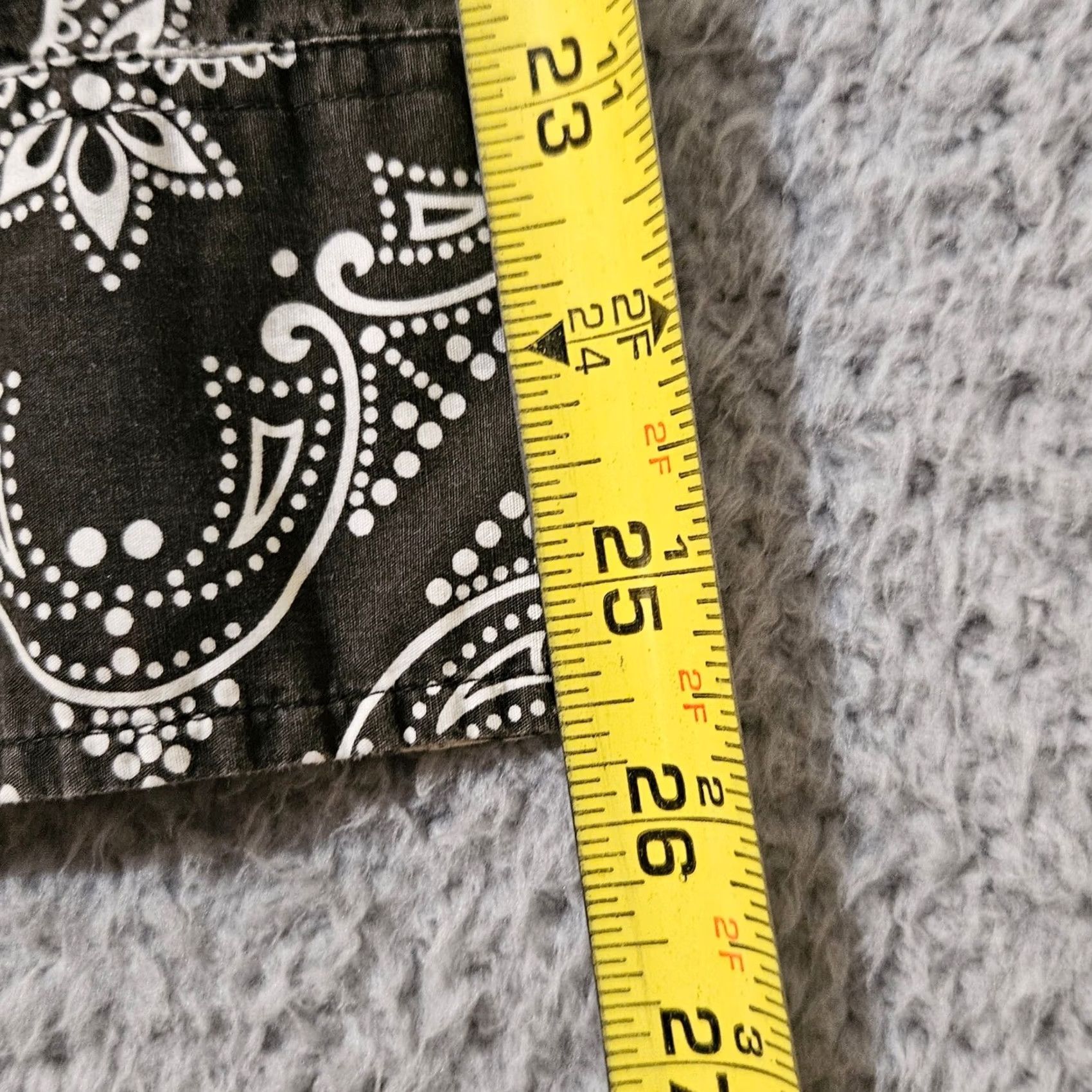 Lucky Brand Lucky Brand Black Western Rodeo Diamond Snap L/S Dungarees Size XL Size US 36 / EU 52 - 8 Thumbnail
