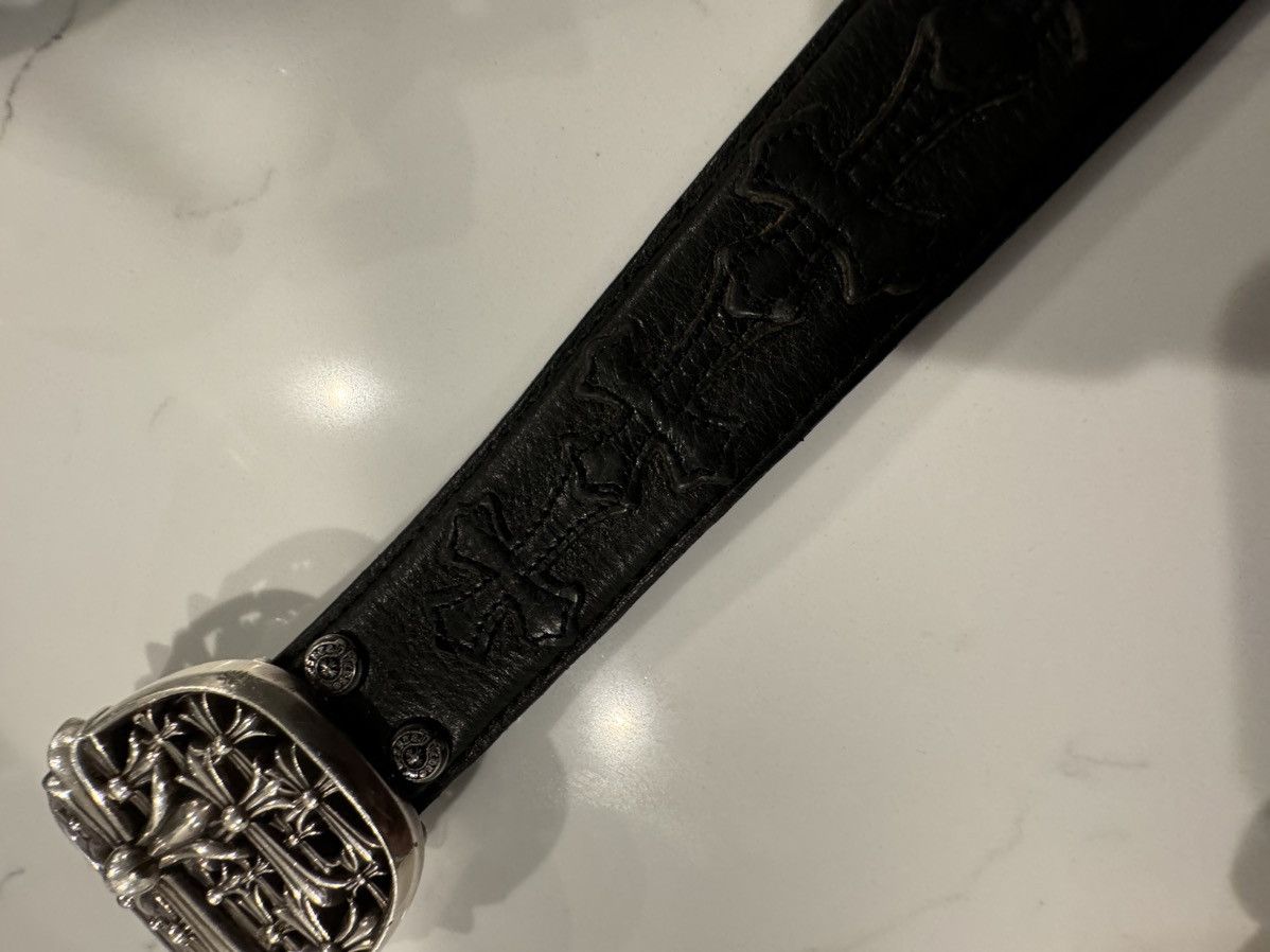 Chrome Hearts Chrome heart “CEMETERY” belt Size 36 - 5 Thumbnail