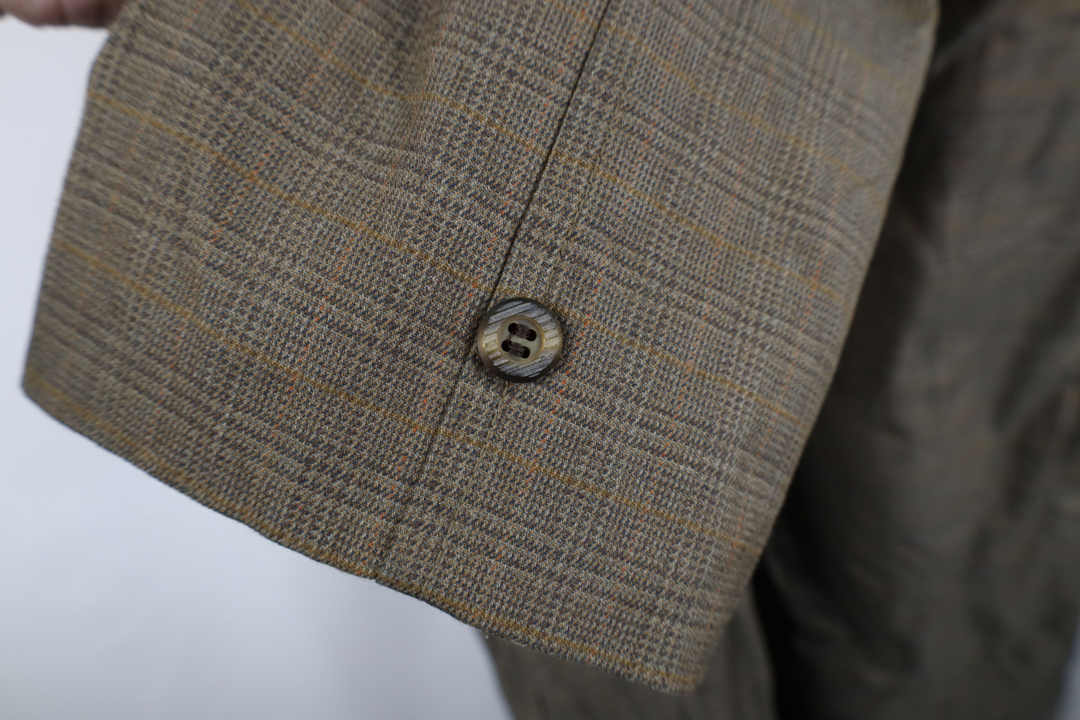 Vintage Vintage 60s 70s Streetwear Trench Coat Rain Jacket Plaid Size US XL / EU 56 / 4 - 5 Thumbnail