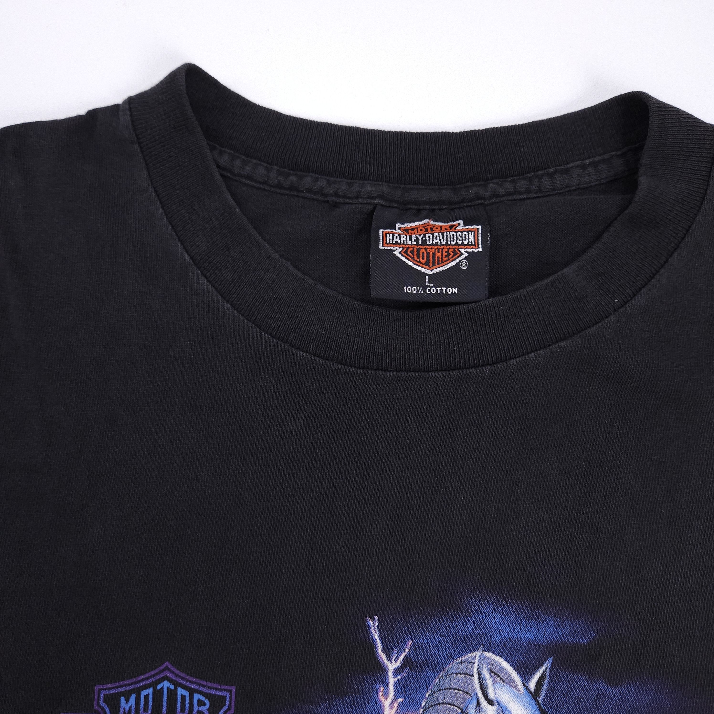 Harley Davidson Vintage 90s Harley Davidson Lightning Emblem Horse WA L Size US L / EU 52-54 / 3 - 6 Thumbnail