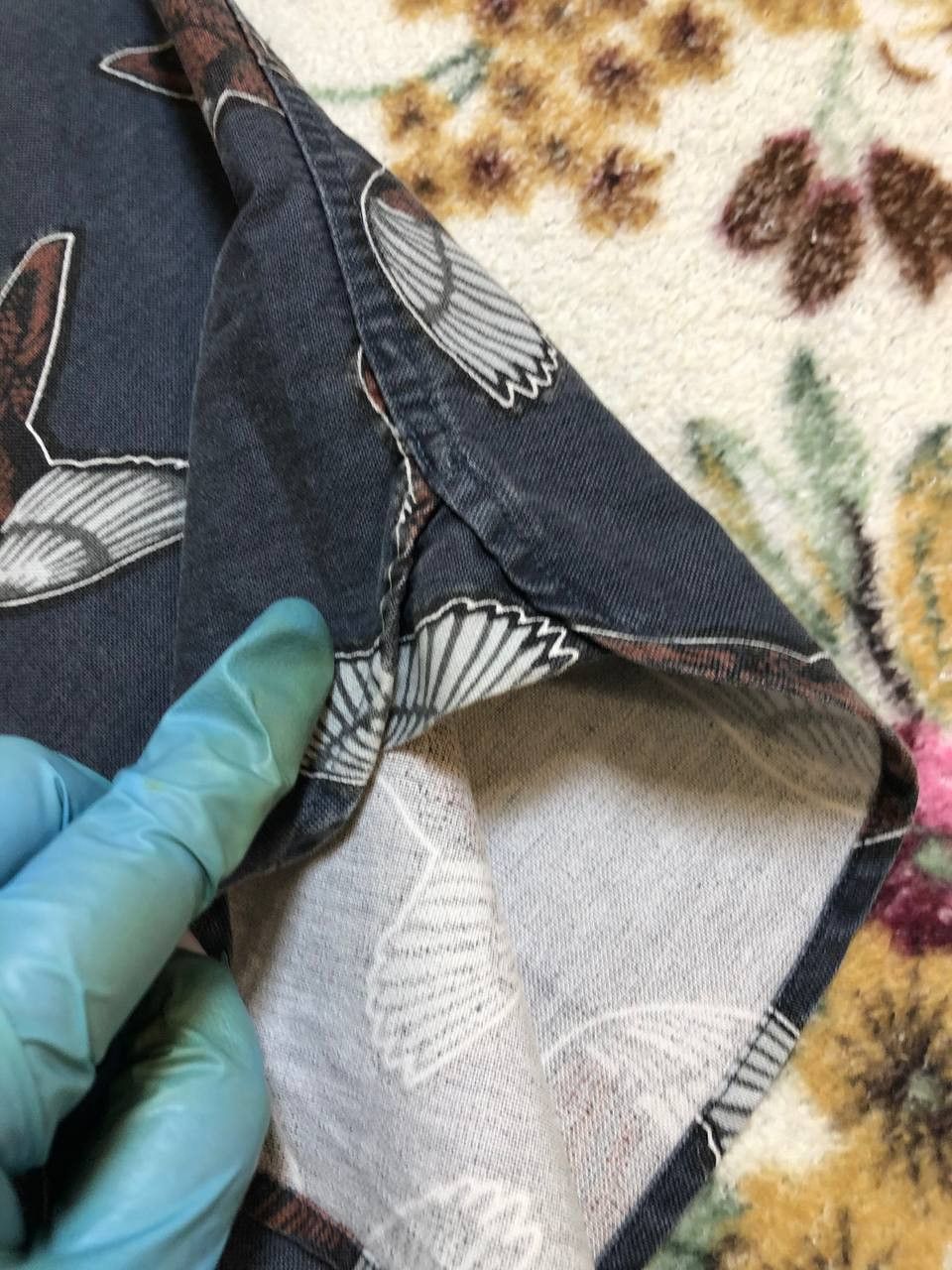 Allsaints Vintage bird print Shirt Allsaints crazy Y2K slim fit Size US XS / EU 42 / 0 - 14 Thumbnail