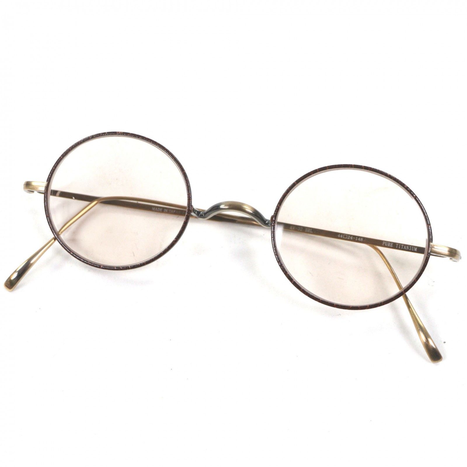 Other Other Kaneko Optical KV-32 Titanium Sunglasses Metal Sunglasses KV-32BRL DUTY FREE for USA Size ONE SIZE - 1 Thumbnail