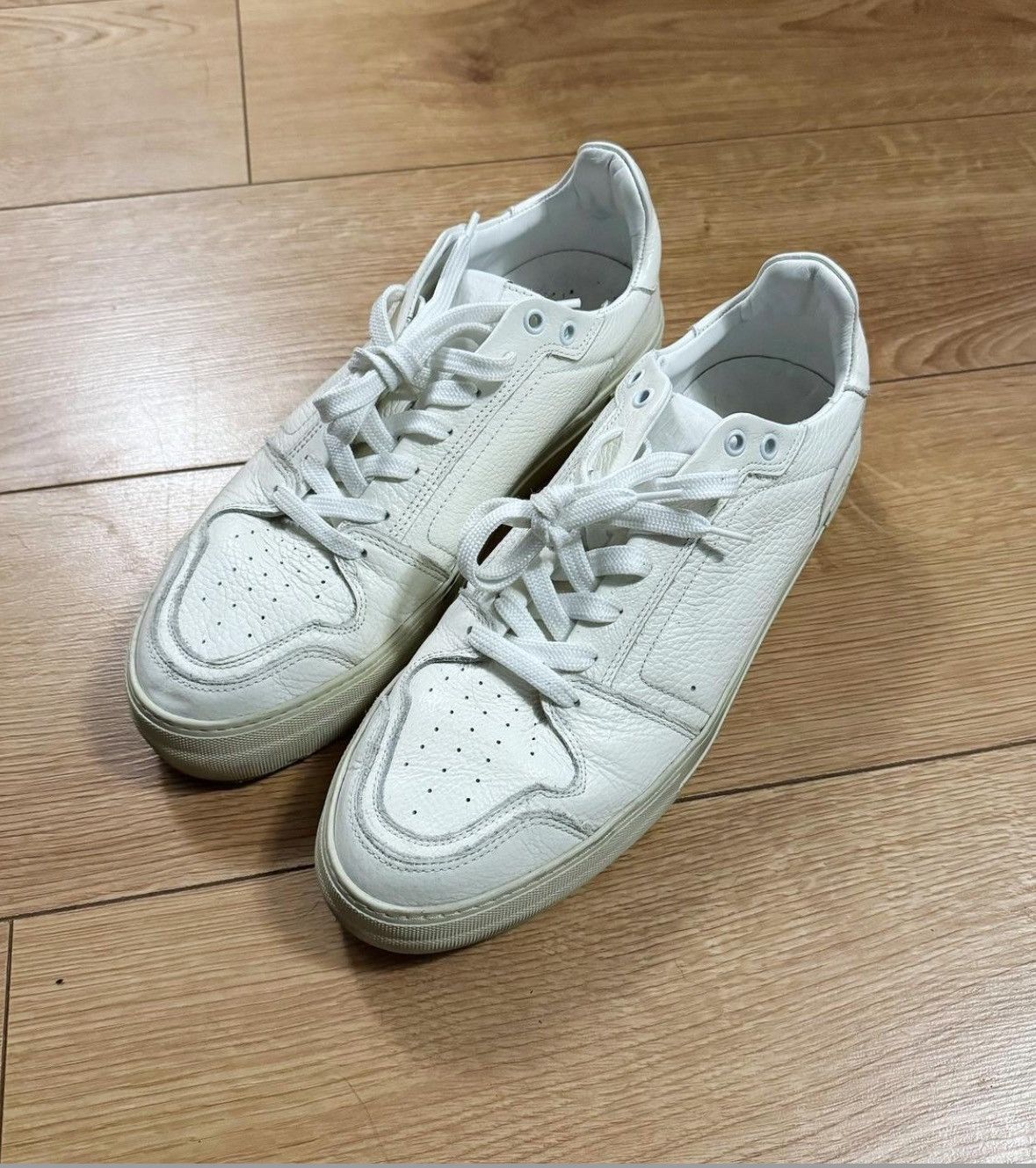 AMI AMI Paris Leather Sneakers Size US 10 / EU 43 - 1 Thumbnail