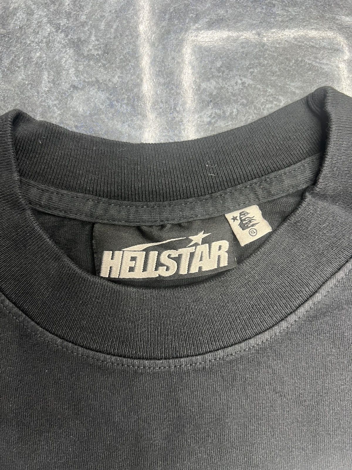 HELLSTAR Hellstar Sports Core Logo Glitter T-Shirt Size US XL / EU 56 / 4 - 3 Thumbnail