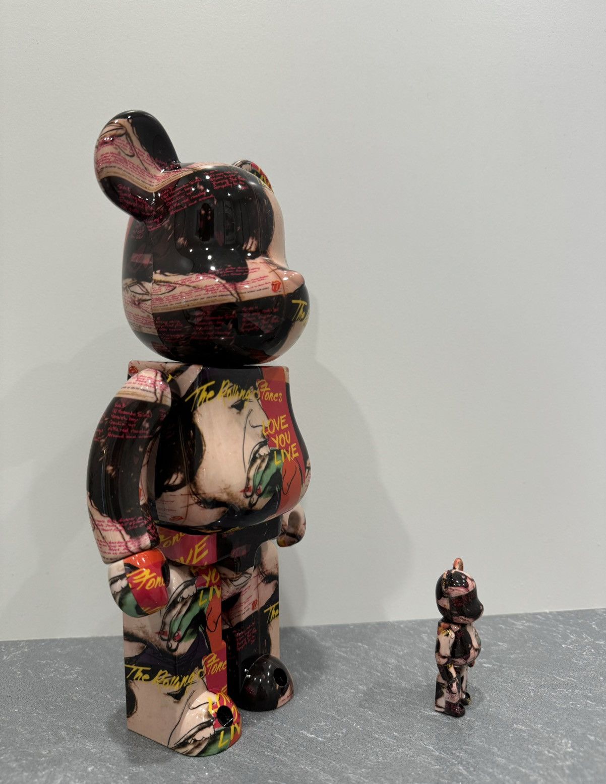 Andy Warhol × Japanese Brand × Medicom Toy Medicom Bearbrick x Andy Warhol x Rolling Stones toy rare Size ONE SIZE - 4 Thumbnail