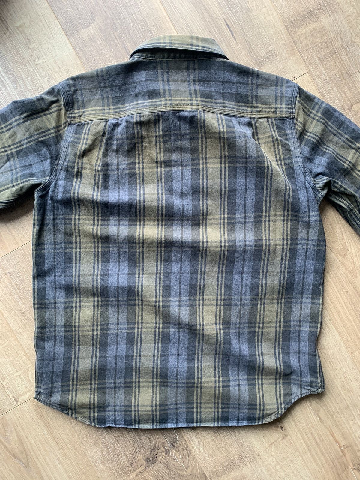 Carhartt × Vintage Vintage Carhartt EMEA Hubbard Plaid Shirt Size US L / EU 52-54 / 3 - 6 Thumbnail