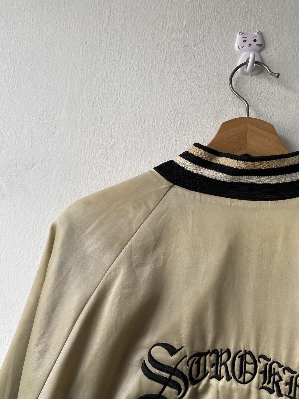 Auburn Sportswear × Vintage 1980s - Vintage Stroker 9 Sport Of King Distressed Jacket Size US L / EU 52-54 / 3 - 13 Thumbnail