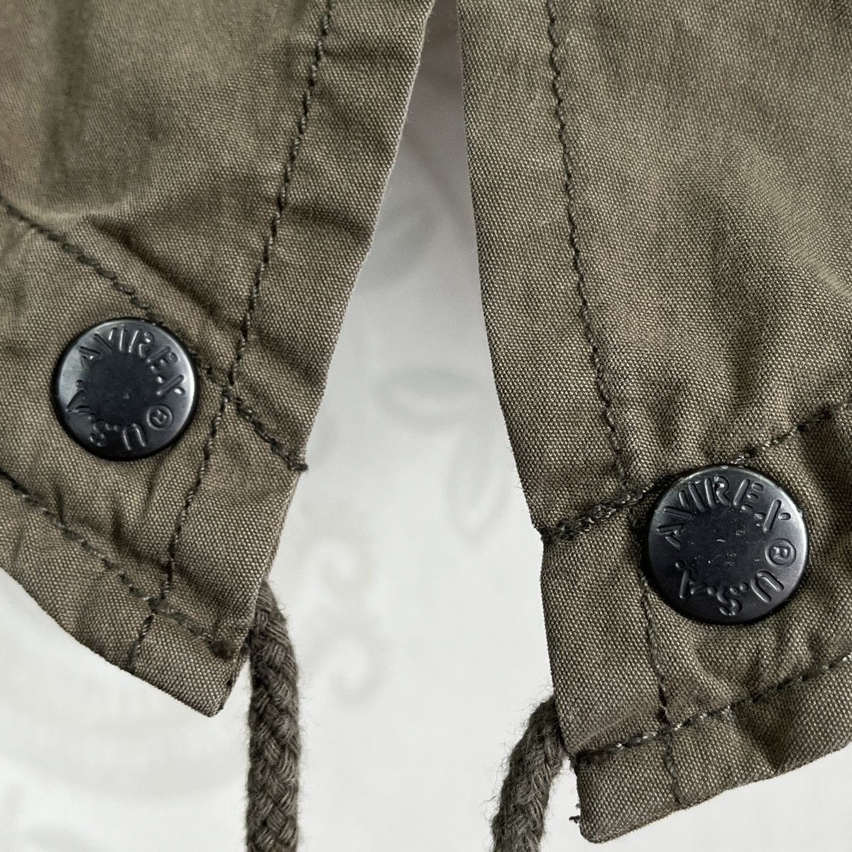 Alpha Industries Avirex Alpha Industries Hood Fur Ruff Long Parka Jacket Size US M / EU 48-50 / 2 - 15 Thumbnail