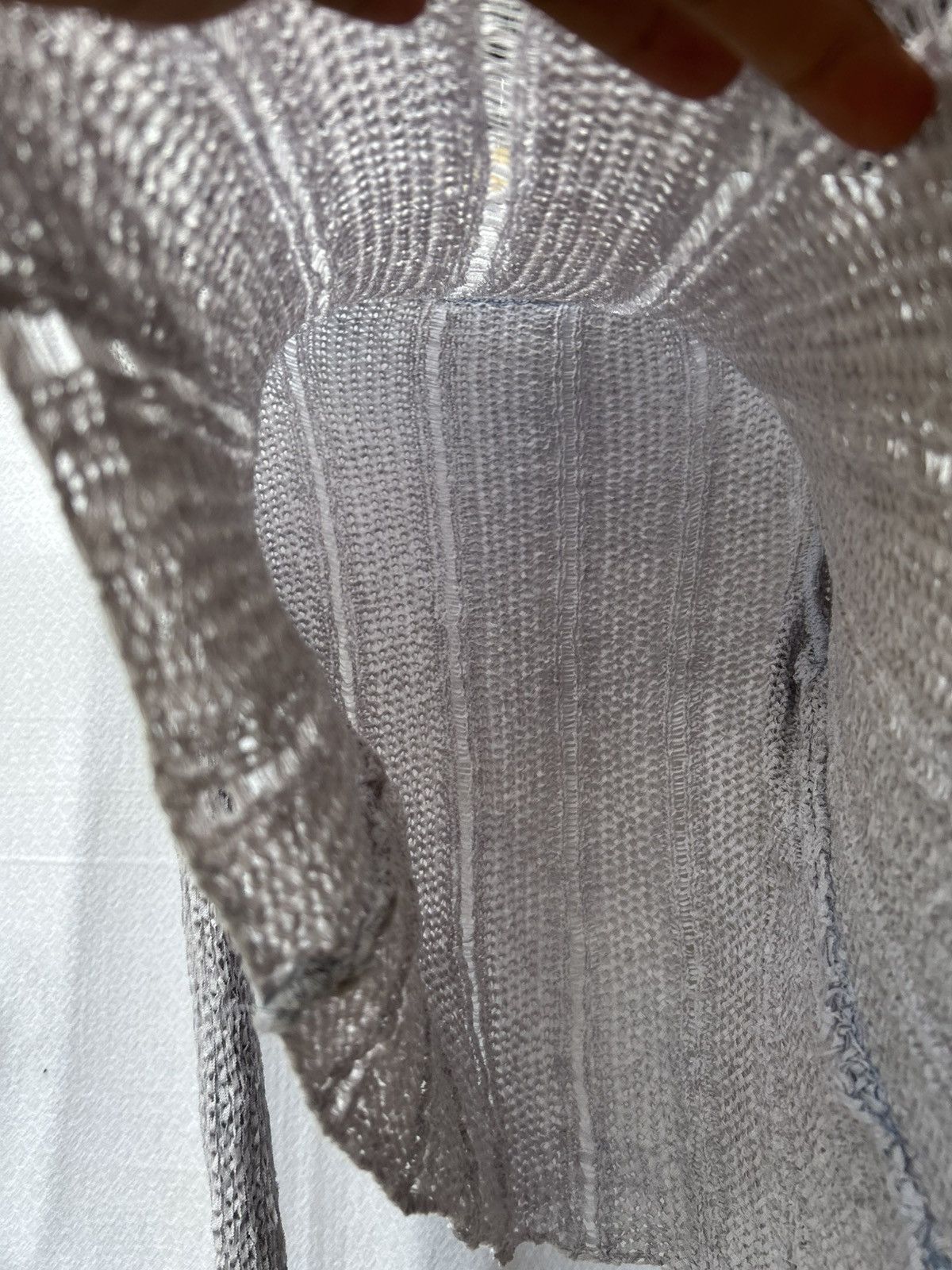 Japanese Brand Undefined open fishnet knitted styled Size US M / EU 48-50 / 2 - 5 Thumbnail