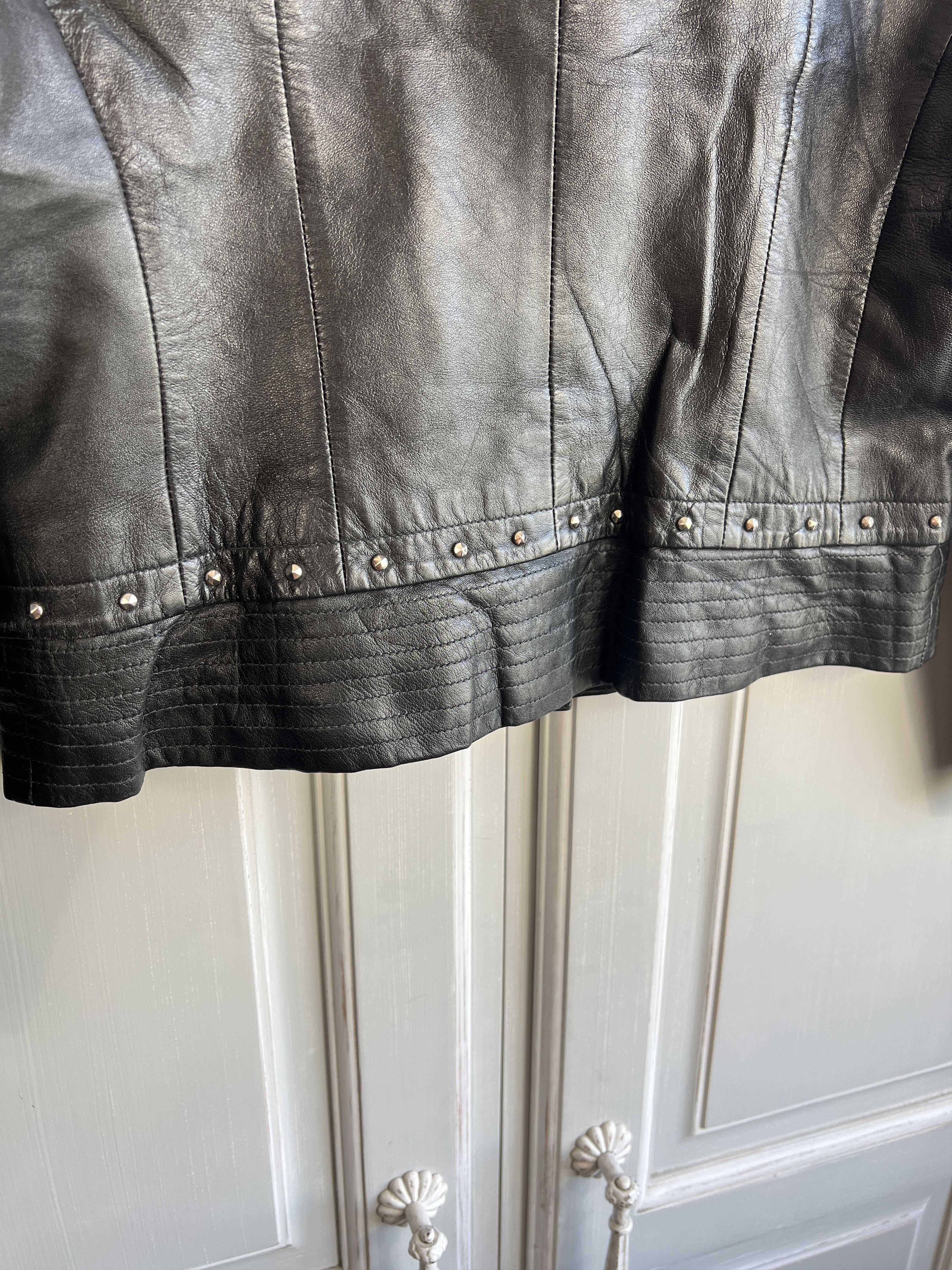 Harley Davidson × Vintage HARLEY DAVIDSON GENUINE LEATHER JACKET 3M MOTO Size M / US 6-8 / IT 42-44 - 2 Thumbnail