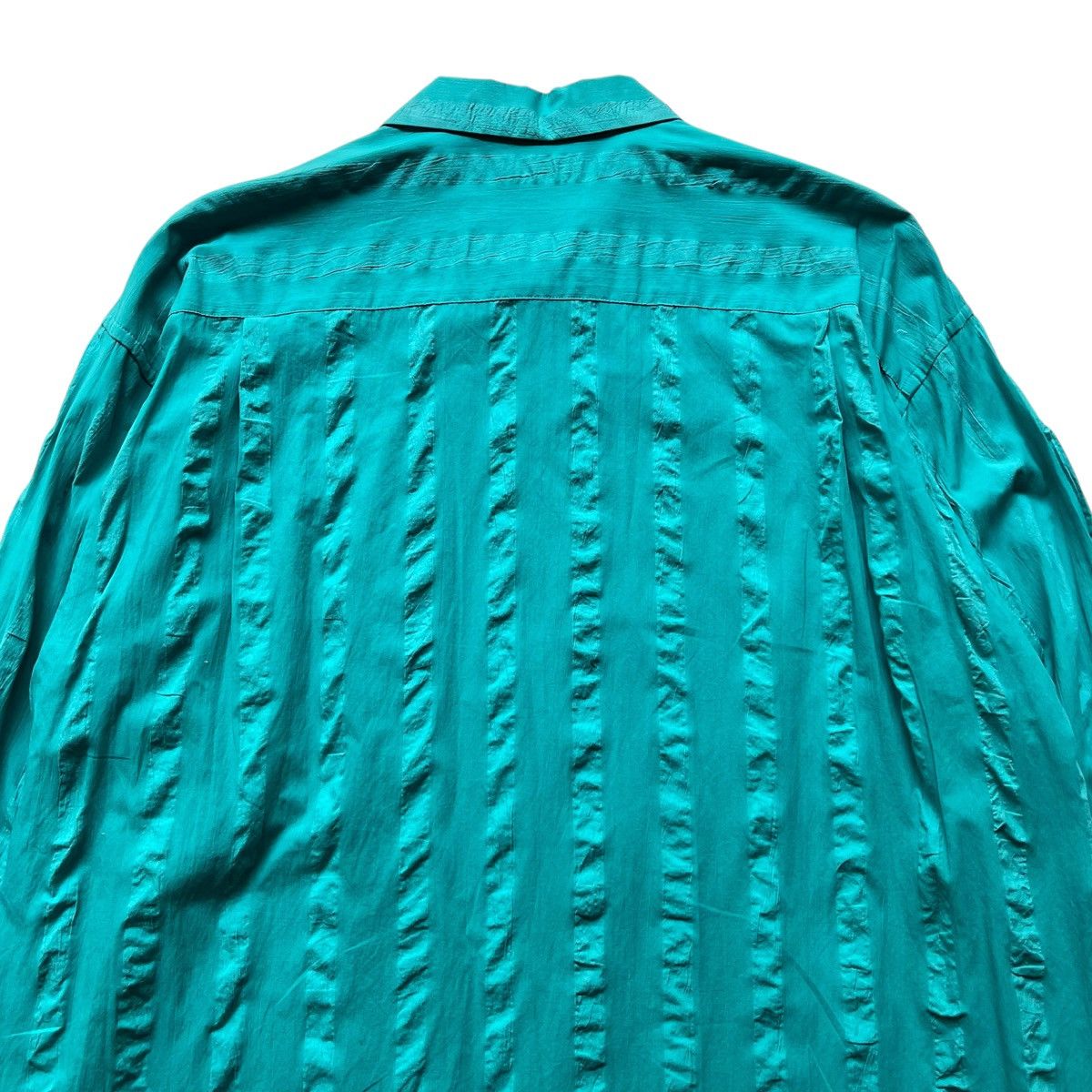 Issey Miyake × Japanese Brand Vintage Issey Miyake Button Up Shirt Long Sleeve Size US L / EU 52-54 / 3 - 10 Thumbnail