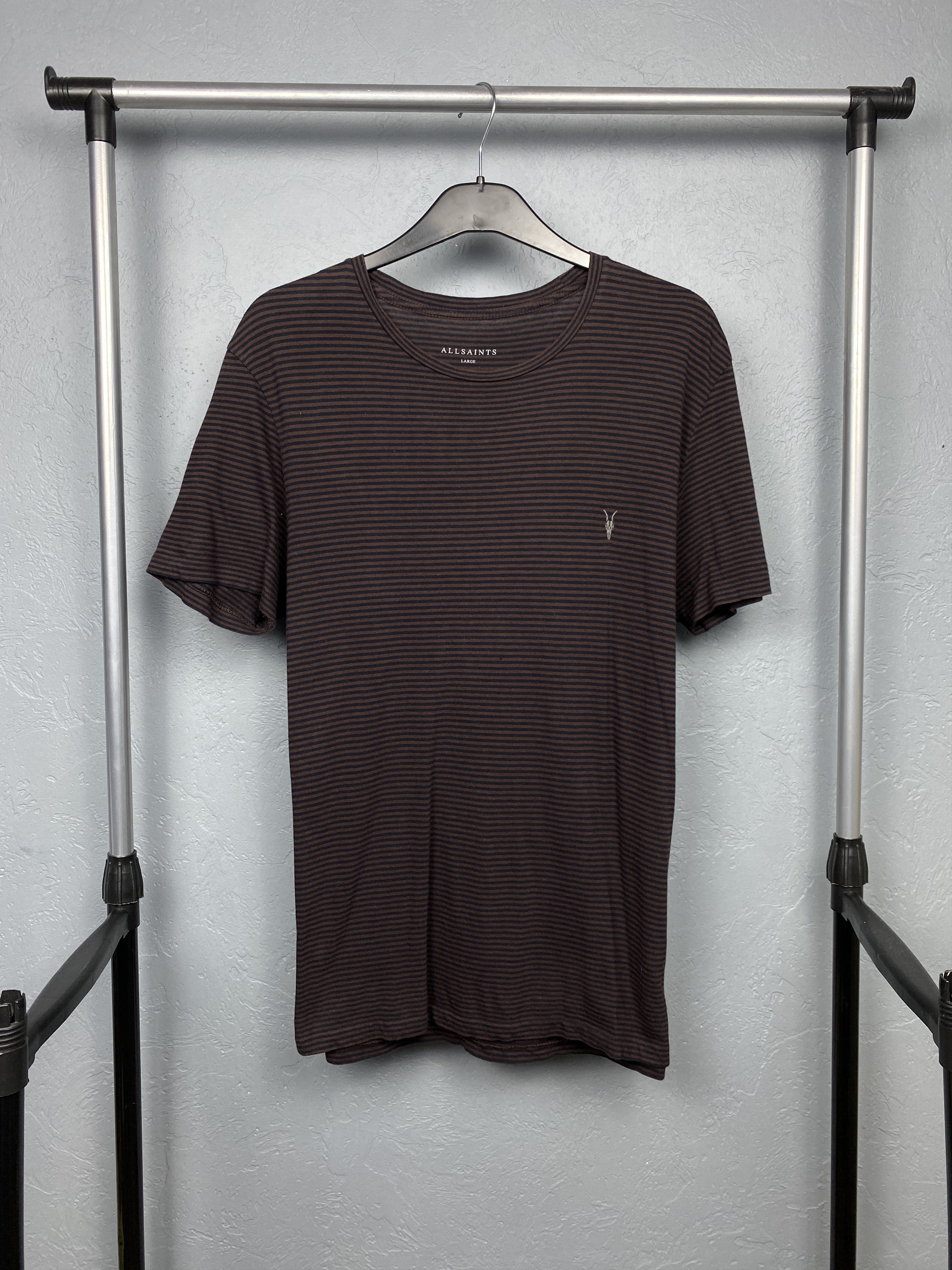 Allsaints Allsaints Vintage Mens Crew Neck T-Shirt Tee Size US L / EU 52-54 / 3 - 1 Thumbnail