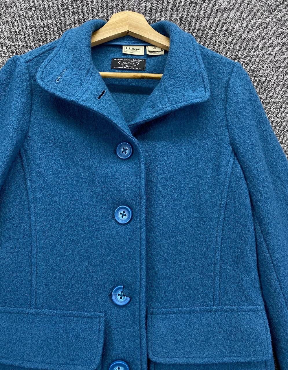 L.L. Bean Vintage L.L Bean Button Up Wool Coat Jacket Size M / US 6-8 / IT 42-44 - 5 Thumbnail