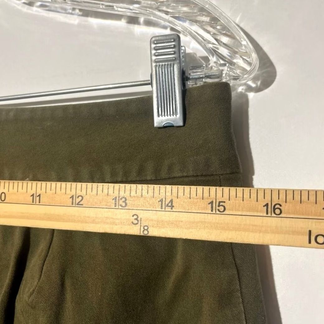 Ralph Lauren VINTAGE Lauren Ralph Lauren Slim Fit Zipper Pockets Olive Green Pants Women's Size 6P Size 28" / US 6 / IT 42 - 5 Thumbnail