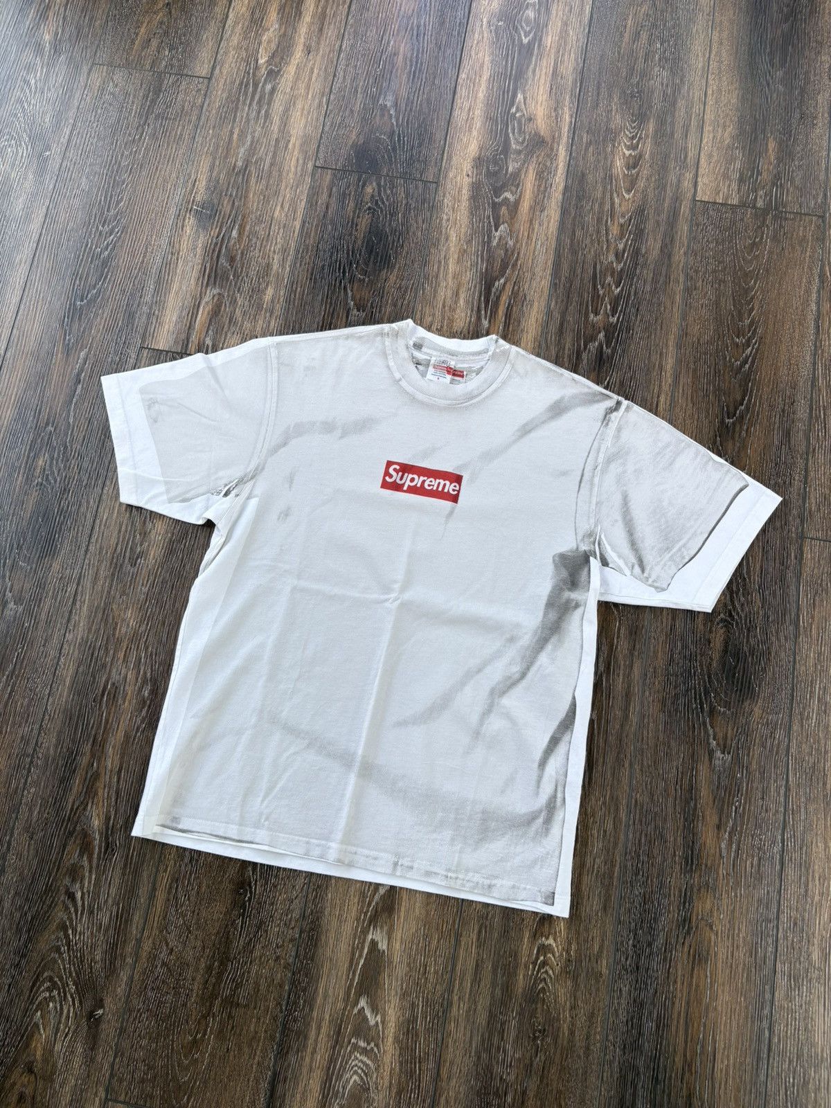 Supreme MM6 Maison Margiela Box Logo Tee SS24 White