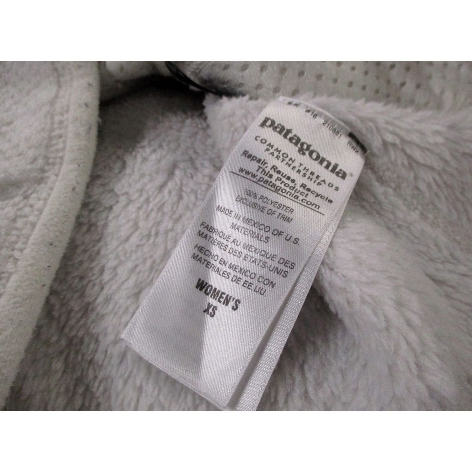 Patagonia Patagonia Jacket Women XS Snap Fleece Solid Windproof Wind-Resistant Pockets Outdoor Casual 25442 Size XS / US 0-2 / IT 36-38 - 7 Thumbnail