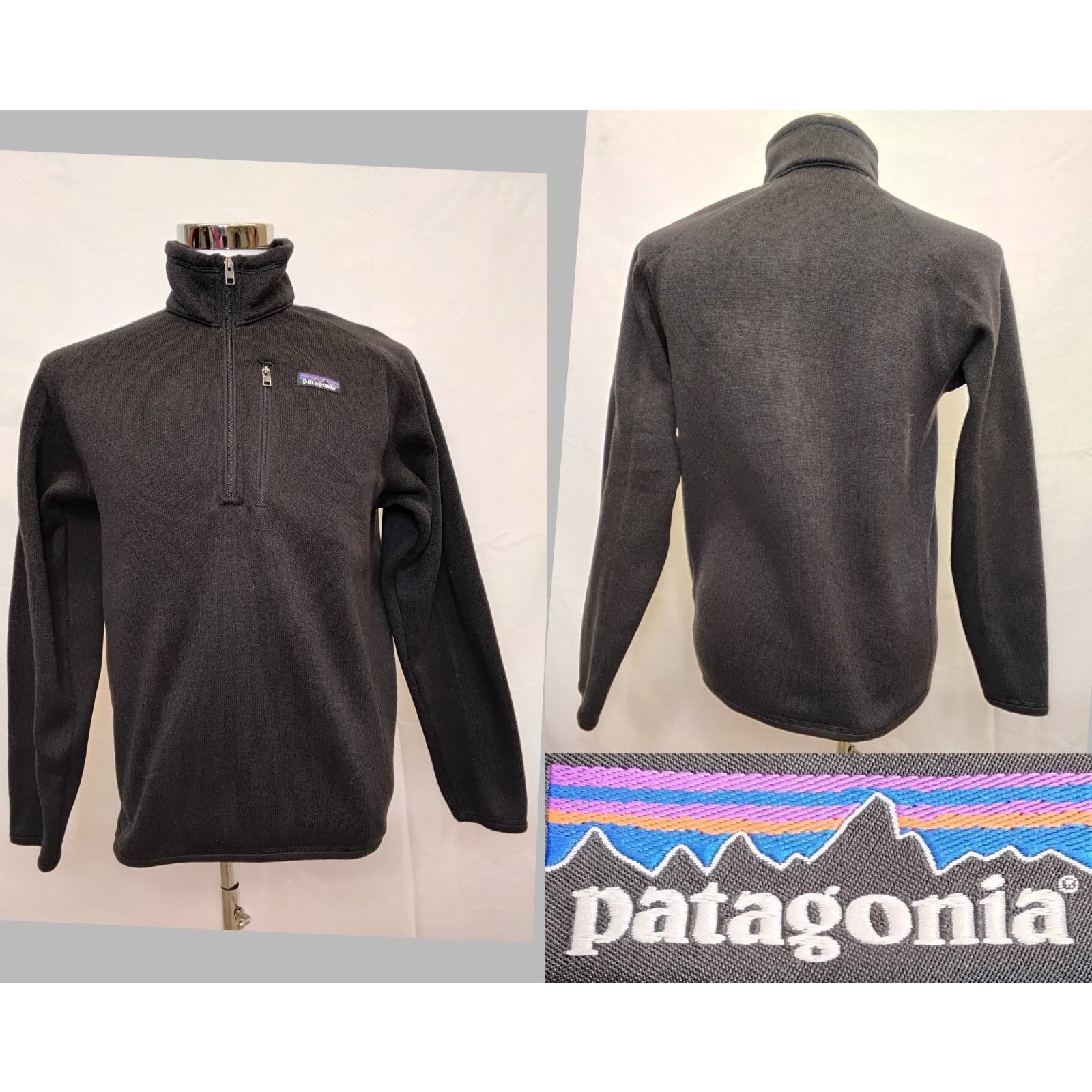 Patagonia Patagonia Better Sweater 1/4 Zip Men's S Black Fleece Lined Size US S / EU 44-46 / 1 - 1 Thumbnail