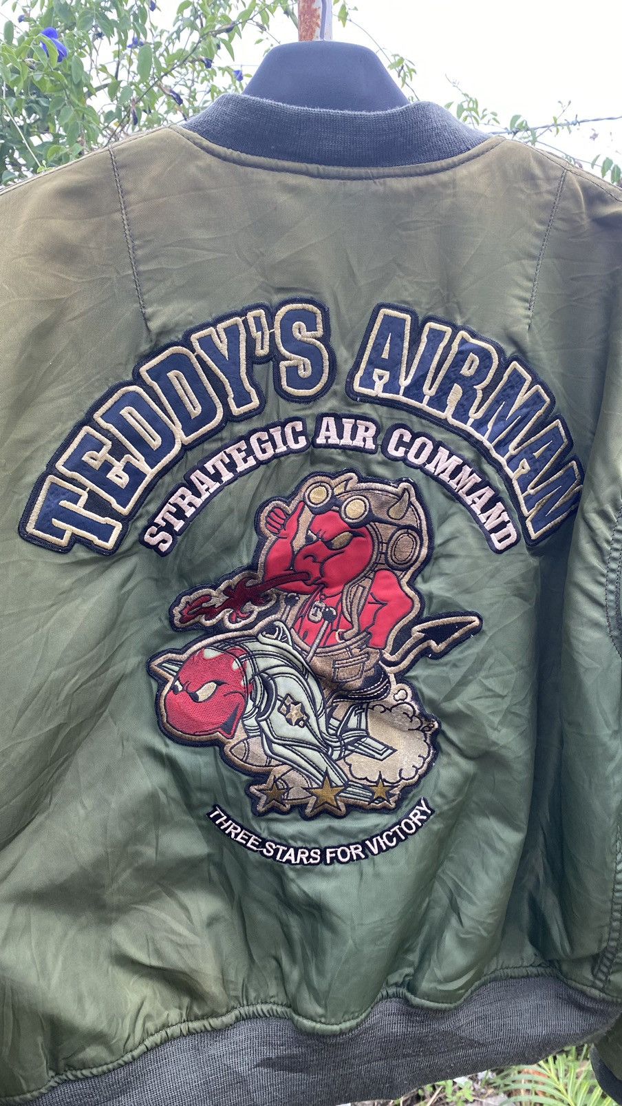 Tedman Vintage Teddy’s Airman Bomber Flight Ma-1 Jacket Size US L / EU 52-54 / 3 - 18 Thumbnail