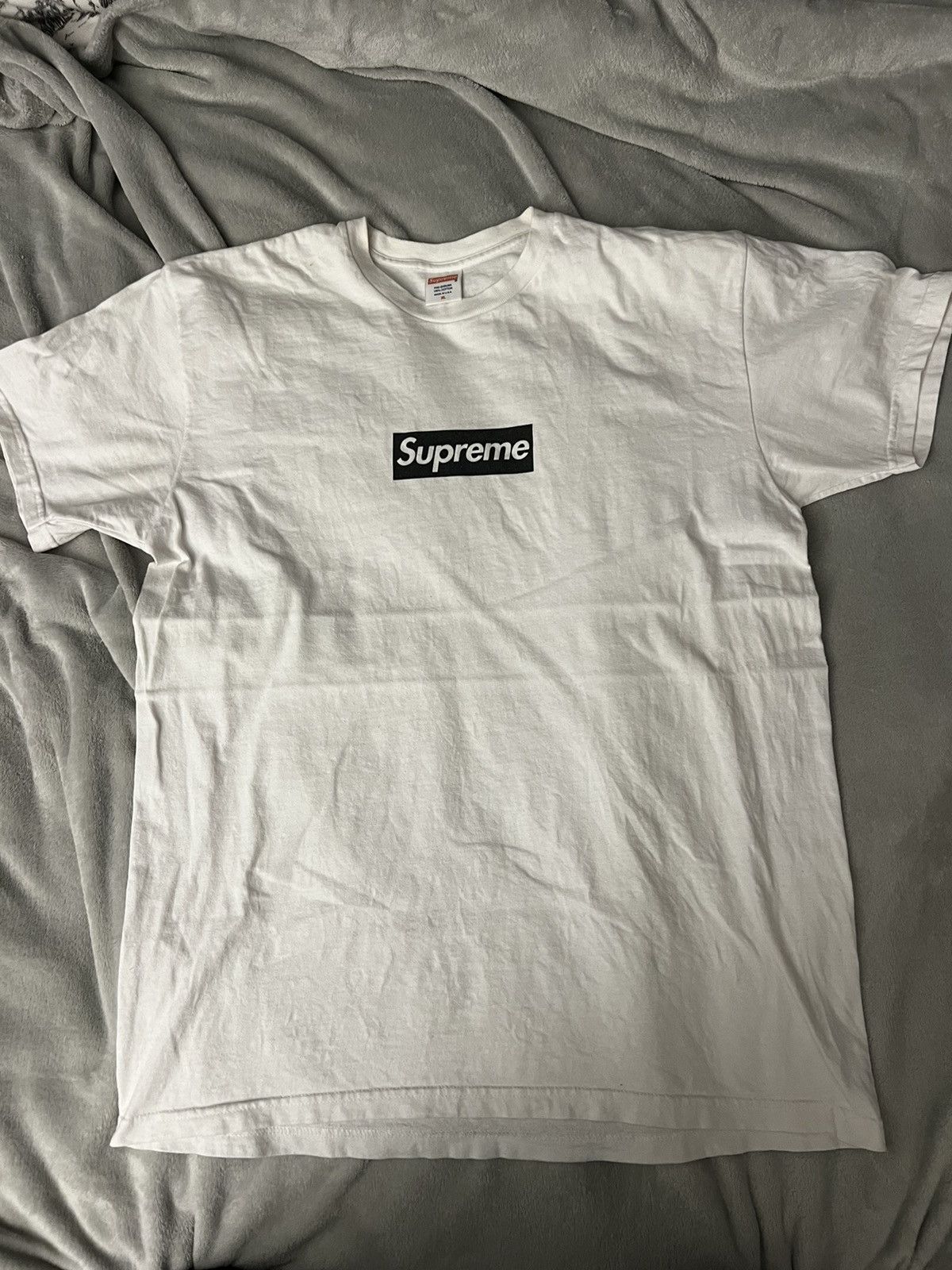 Supreme Supreme Bonjour Madame box logo tee shirt opening Grailed