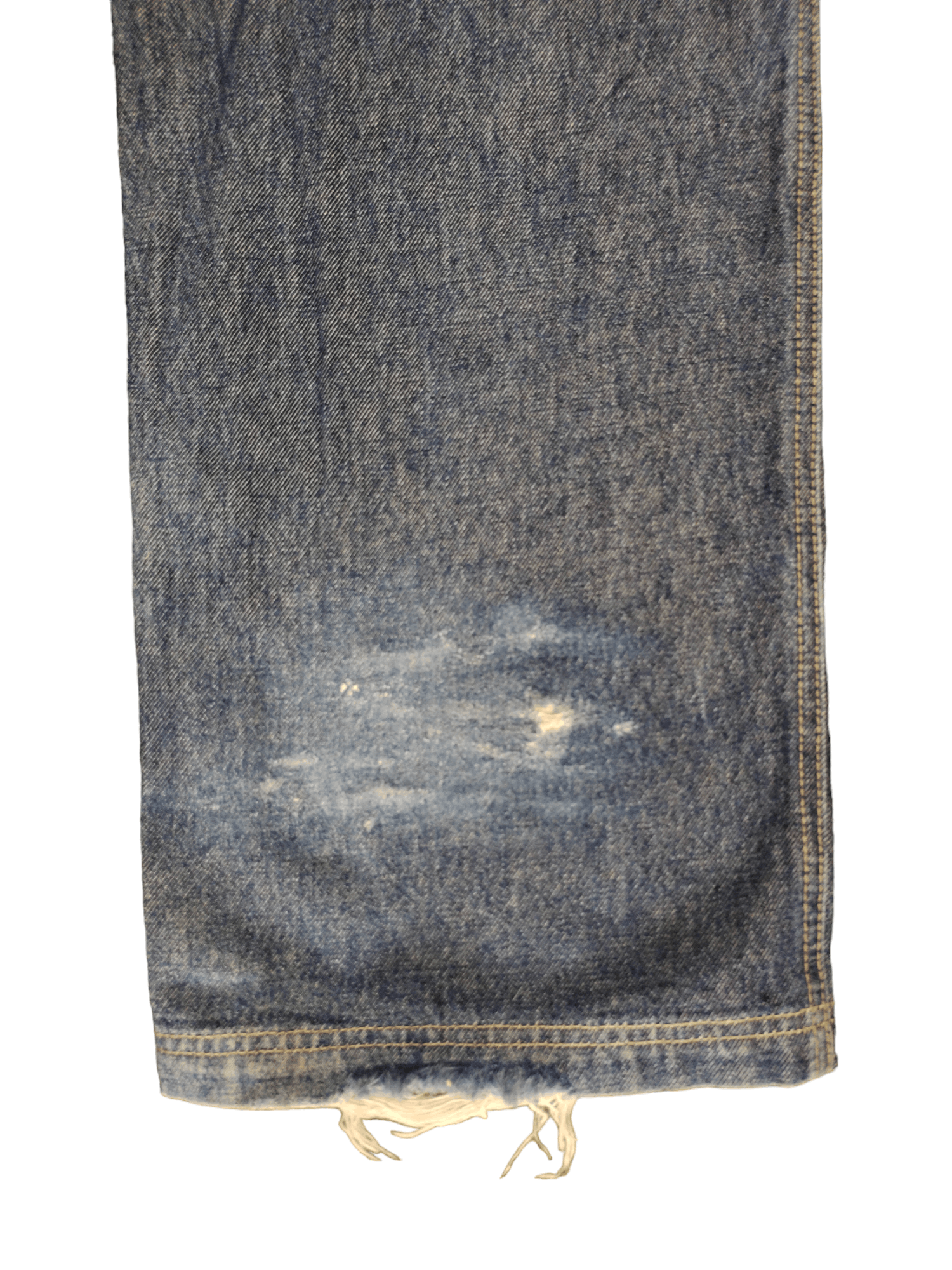 Rocawear Baggy Jeans Rocawear Distress Embroidered Wide Leg Denim Y2k Size US 35 - 5 Thumbnail