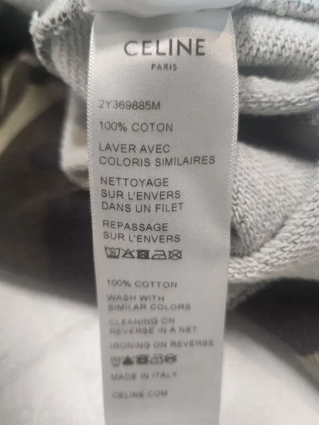 Celine *rare* Celine Camo Hoodie Size L / US 10 / IT 46 - 8 Thumbnail