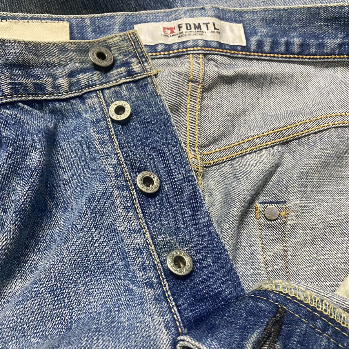 FDMTL FDMTL Denim Selvedge Jeans Distressed Size US 34 / EU 50 - 20 Thumbnail