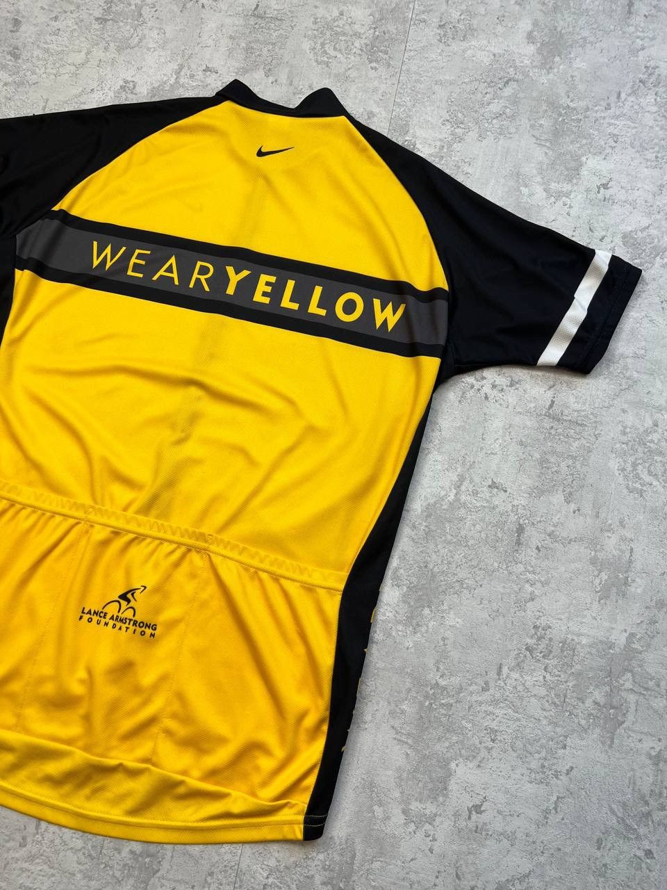 Nike Vintage Nike Livestrong Cycling Jersey Size US XL / EU 56 / 4 - 13 Thumbnail