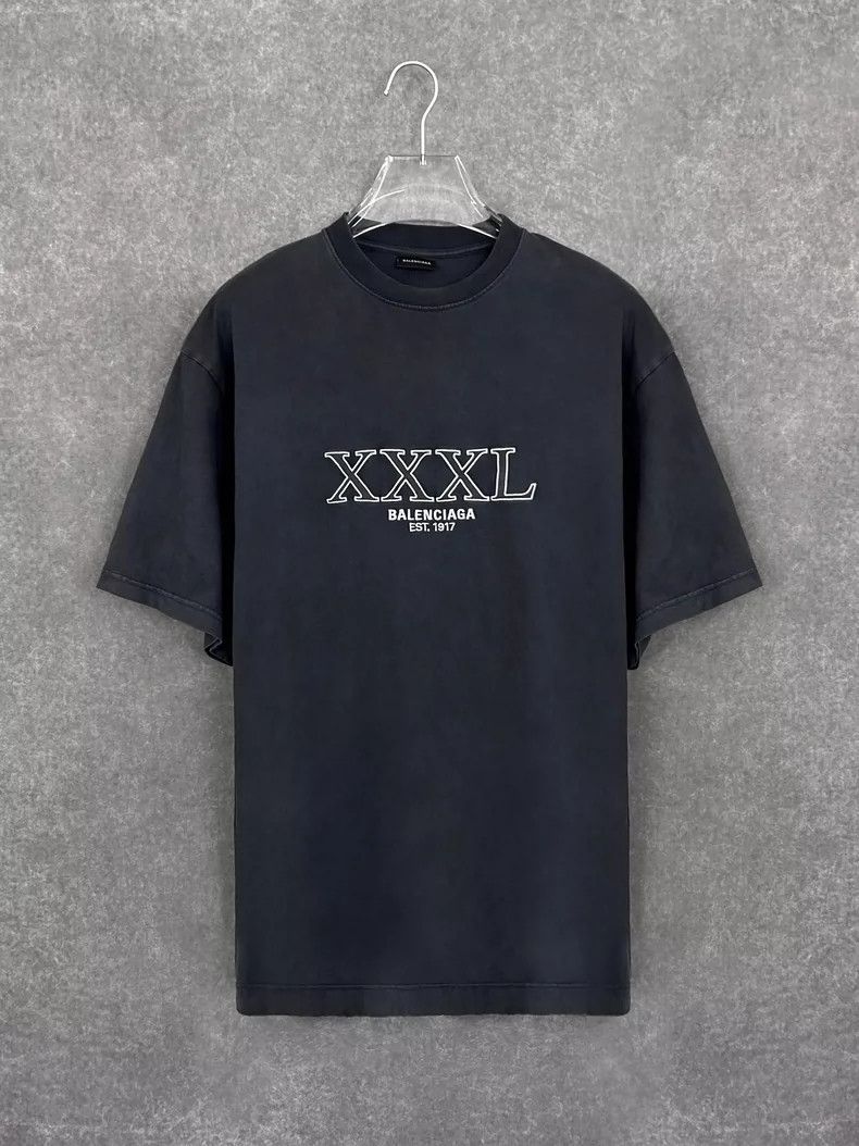Balenciaga Balenciaga XXXL code digital mother printed round neck sho Size US M / EU 48-50 / 2 - 1 Thumbnail