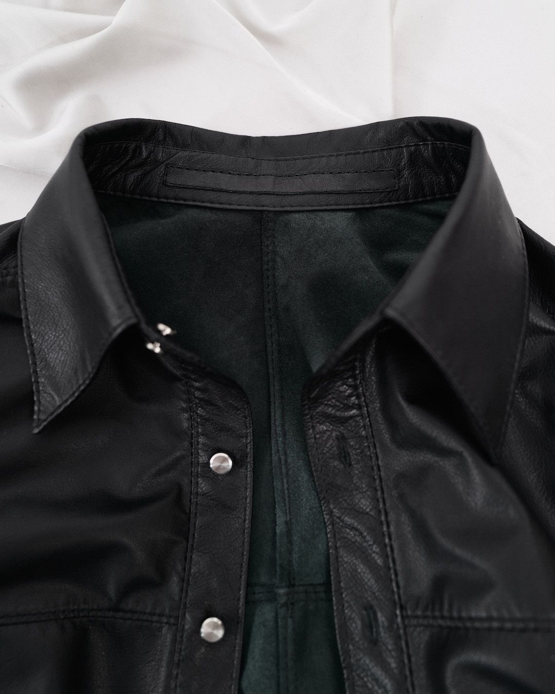 NKTRMNV KANGAROO LEATHER SHIRT