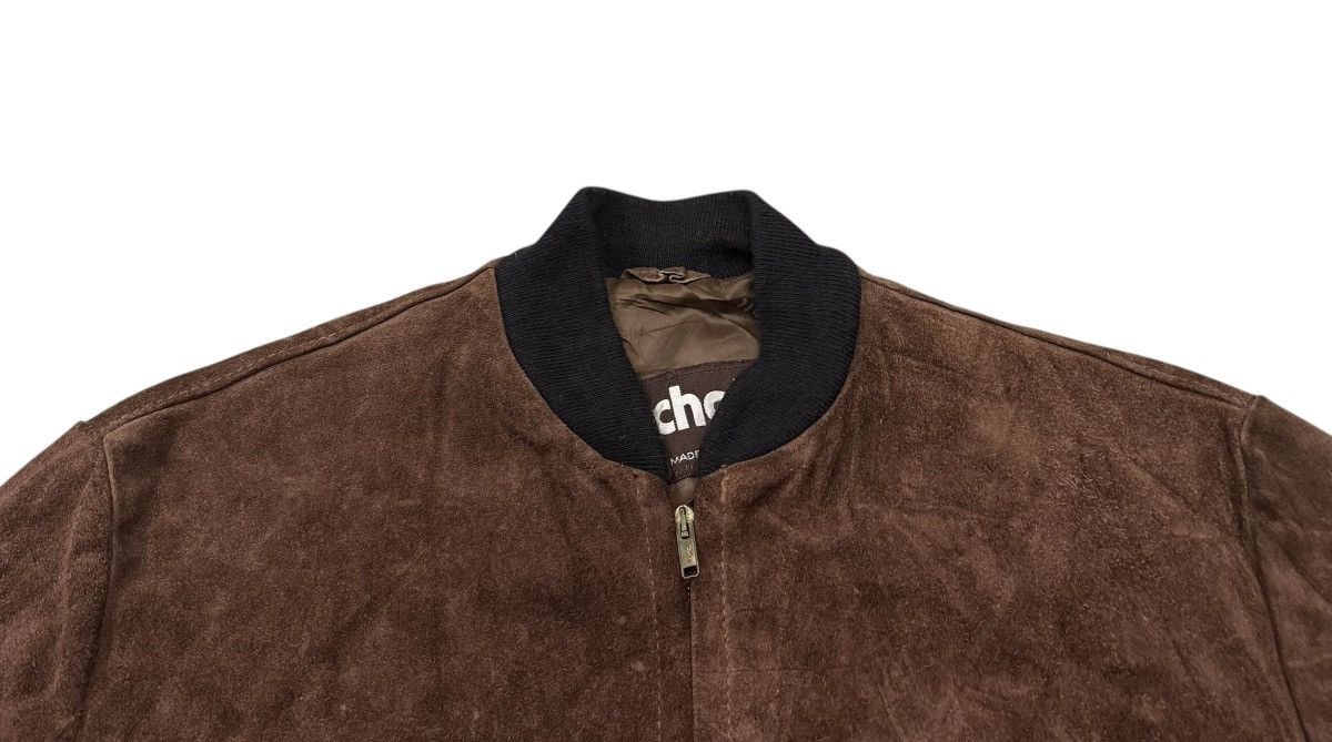 Schott Vintage Schott Bomber Made In USA Suede Leather Jacket Size US M / EU 48-50 / 2 - 6 Thumbnail