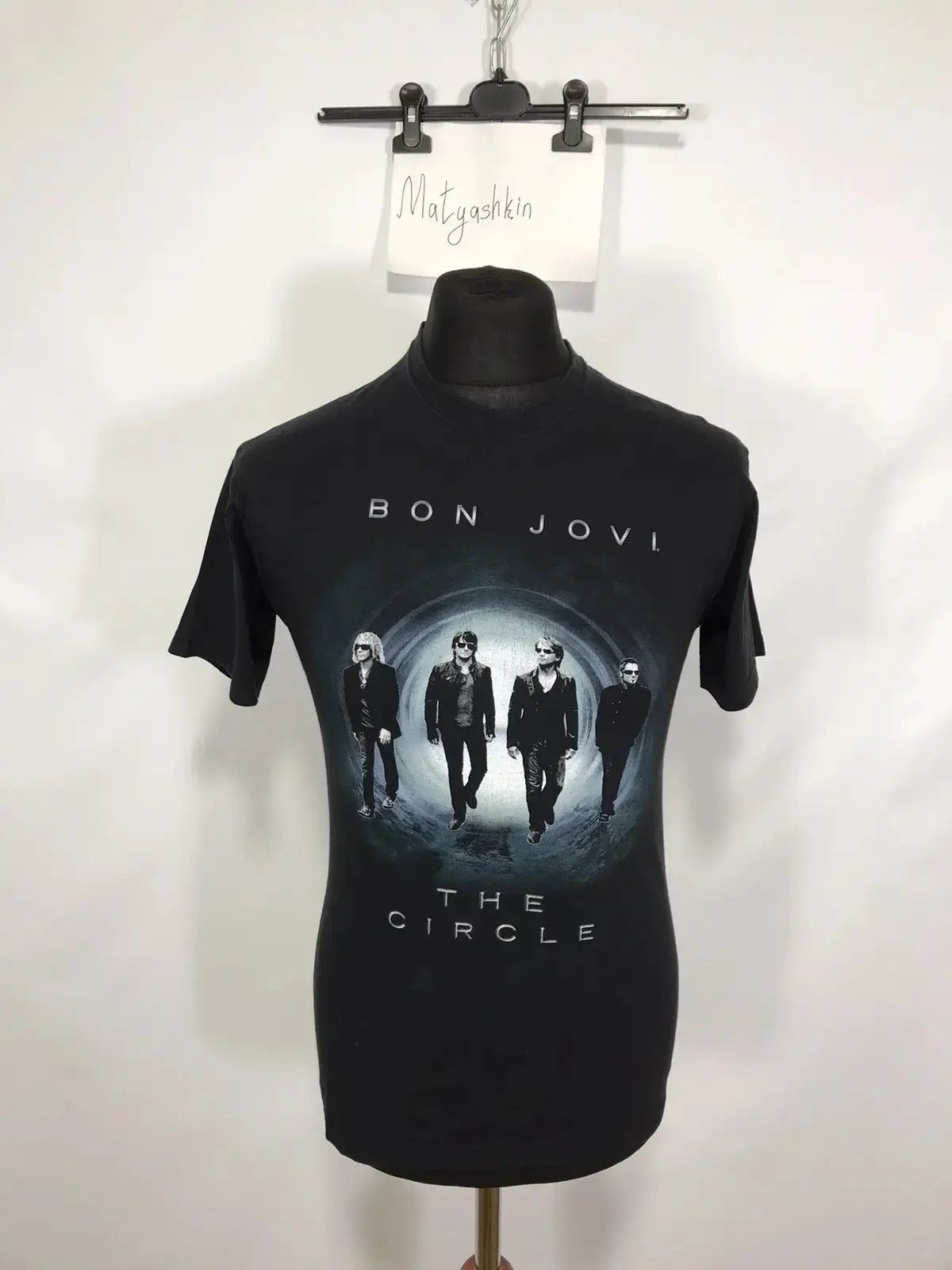 Band Tees Bon Jovi tour 2010 t-shirt size S Size US S / EU 44-46 / 1 - 1 Thumbnail