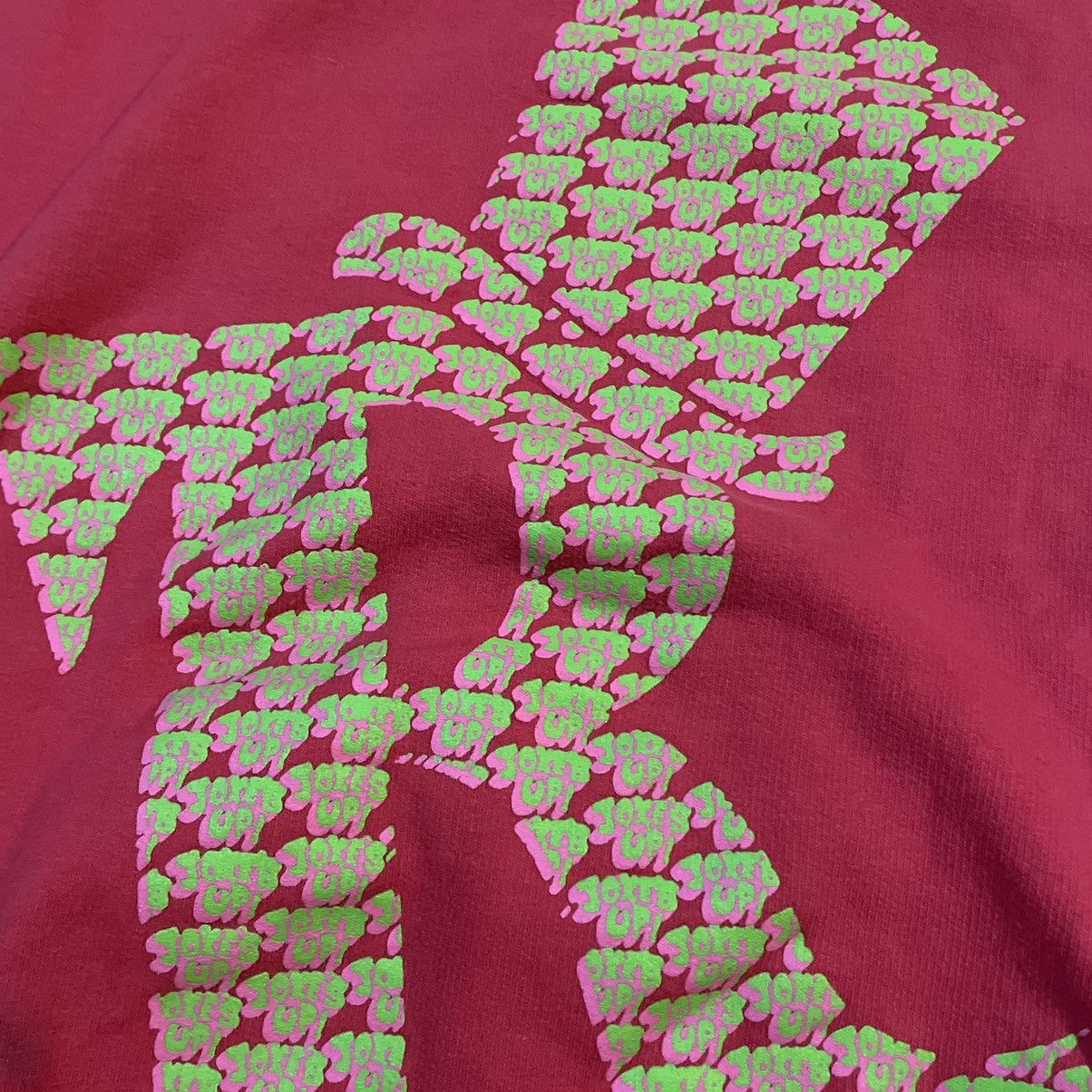 Other Desto Dubb Awful Lot Of Jokes Up Runtz Hoodie Pink XL Stains Size US XL / EU 56 / 4 - 10 Thumbnail