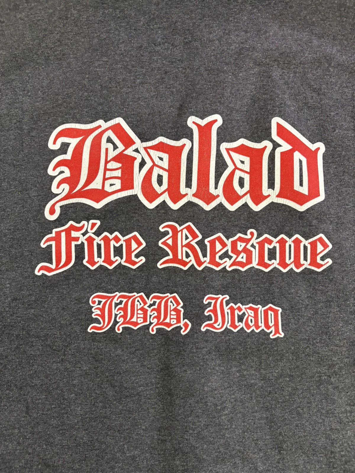 Other Vintage Balad Iraq Fire Rescue Hoodie Military Grey Size US XL / EU 56 / 4 - 7 Thumbnail