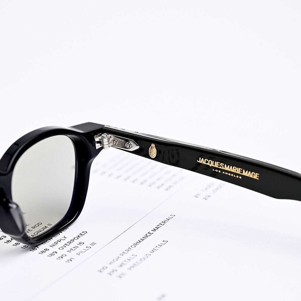 Jacques Marie Mage JACQUES MARIE MAGE JMM ZEPHIRIN 44 SUNGLASSES Size ONE SIZE - 4 Thumbnail