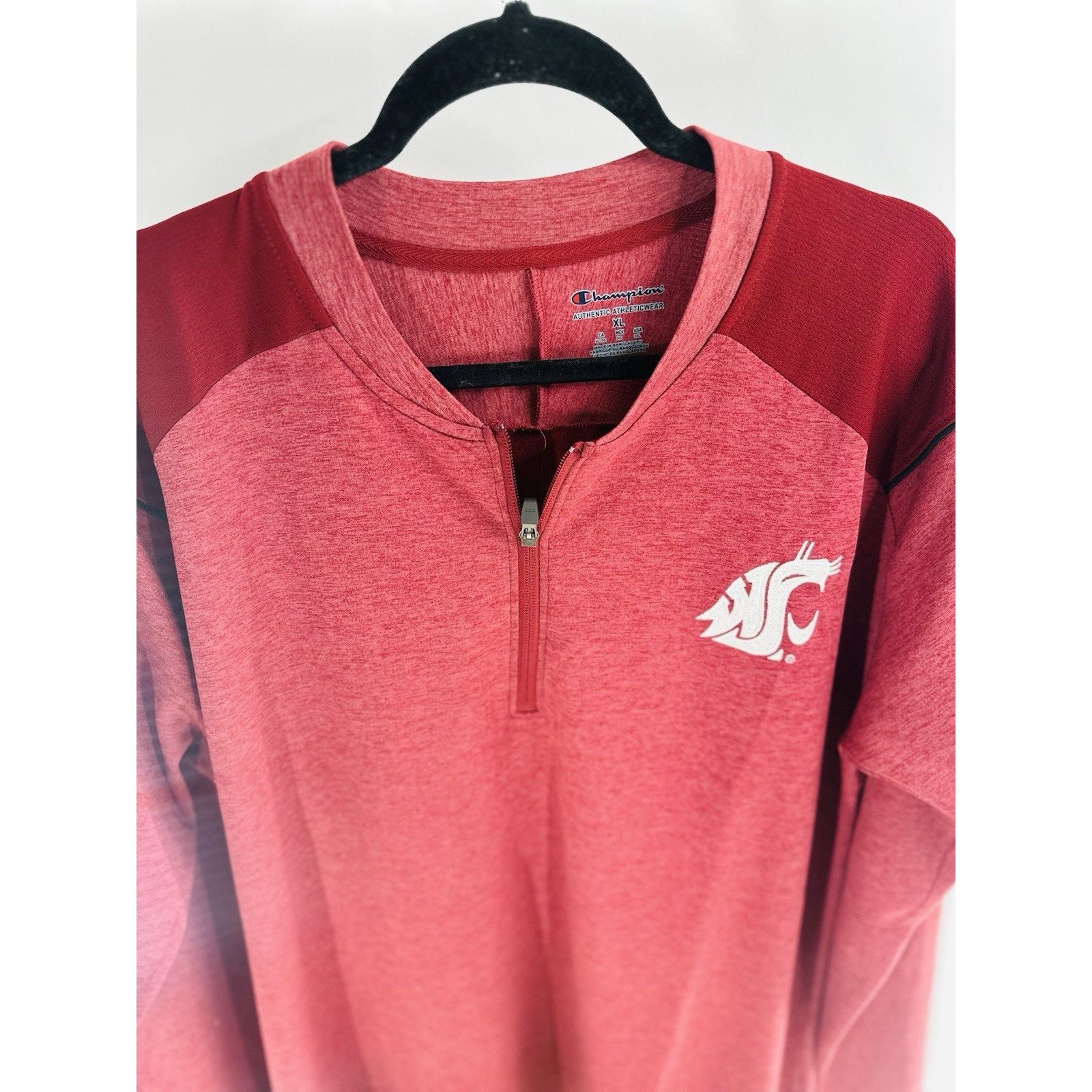 Champion Washington State Cougars Maroon Fleece Sweater Champion Size US XL / EU 56 / 4 - 1 Thumbnail