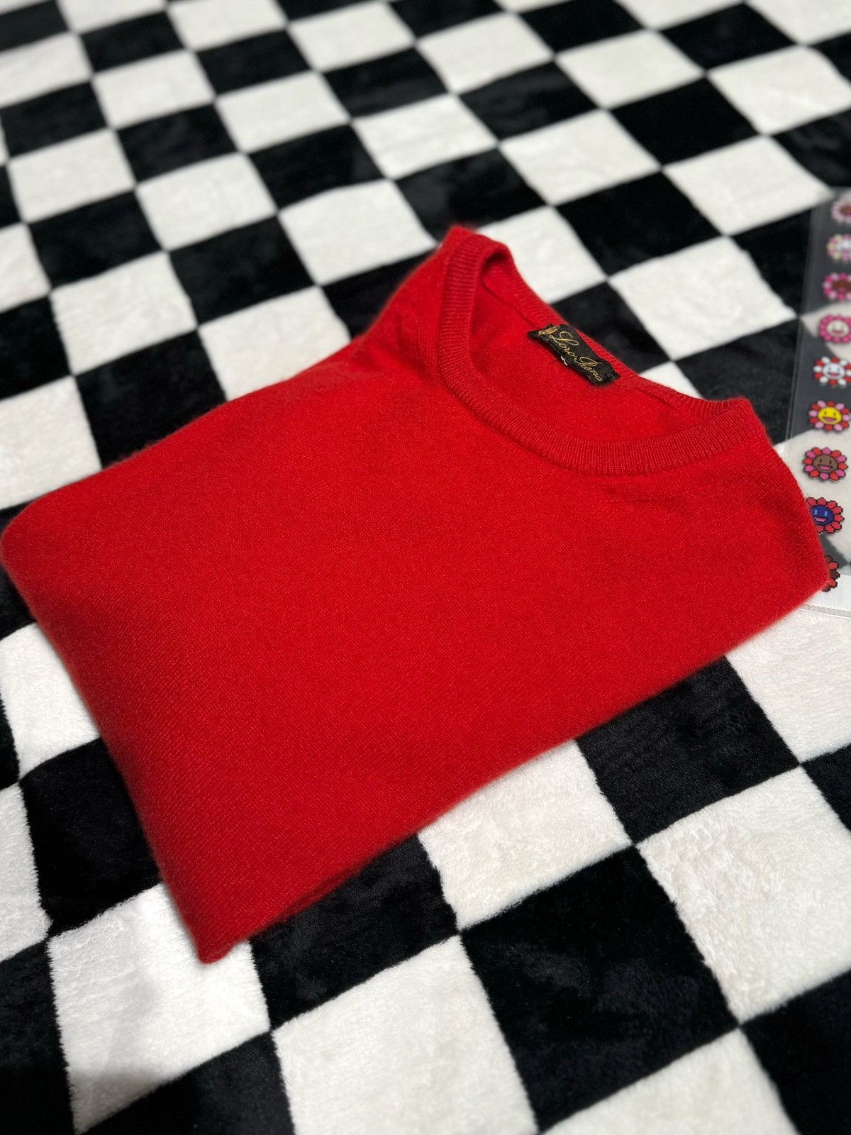Loro Piana RED PURE CASHMERE CREW NECK SWEATER QUIET LUXURY XL 56 Size US XL / EU 56 / 4 - 6 Thumbnail
