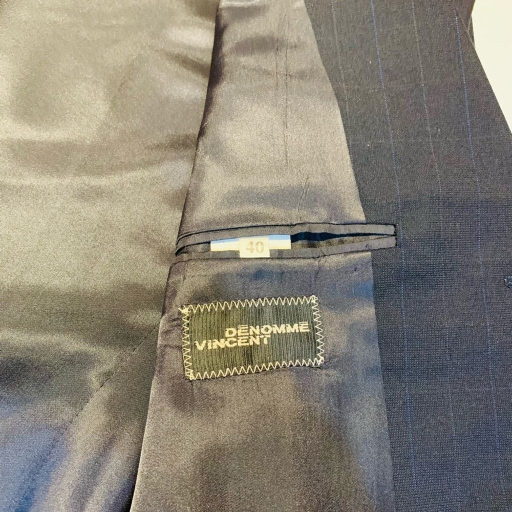 Other Dénommé Vincent Wool Men’s Suit in Navy size 40 Size 40R - 4 Thumbnail