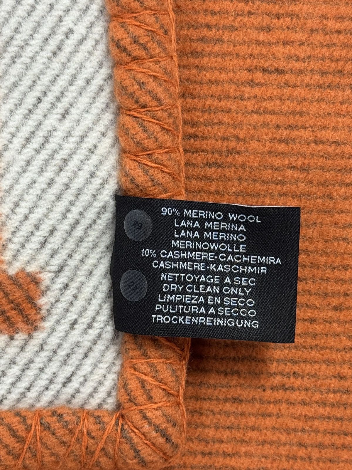 Hermes HERMES AVALON THROW BLANKET Size ONE SIZE - 6 Thumbnail