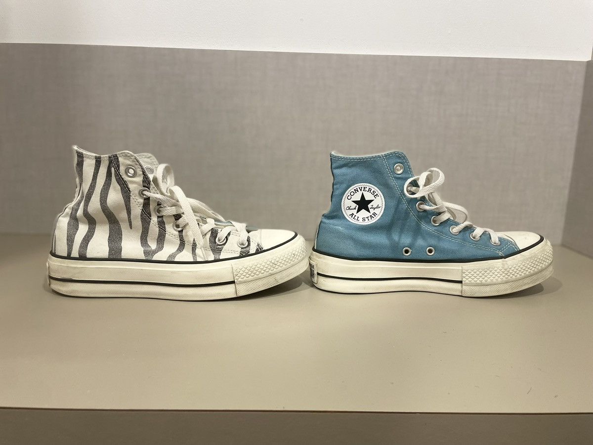 Converse Converse by you! zebra print Size US 8 / IT 38 - 3 Thumbnail