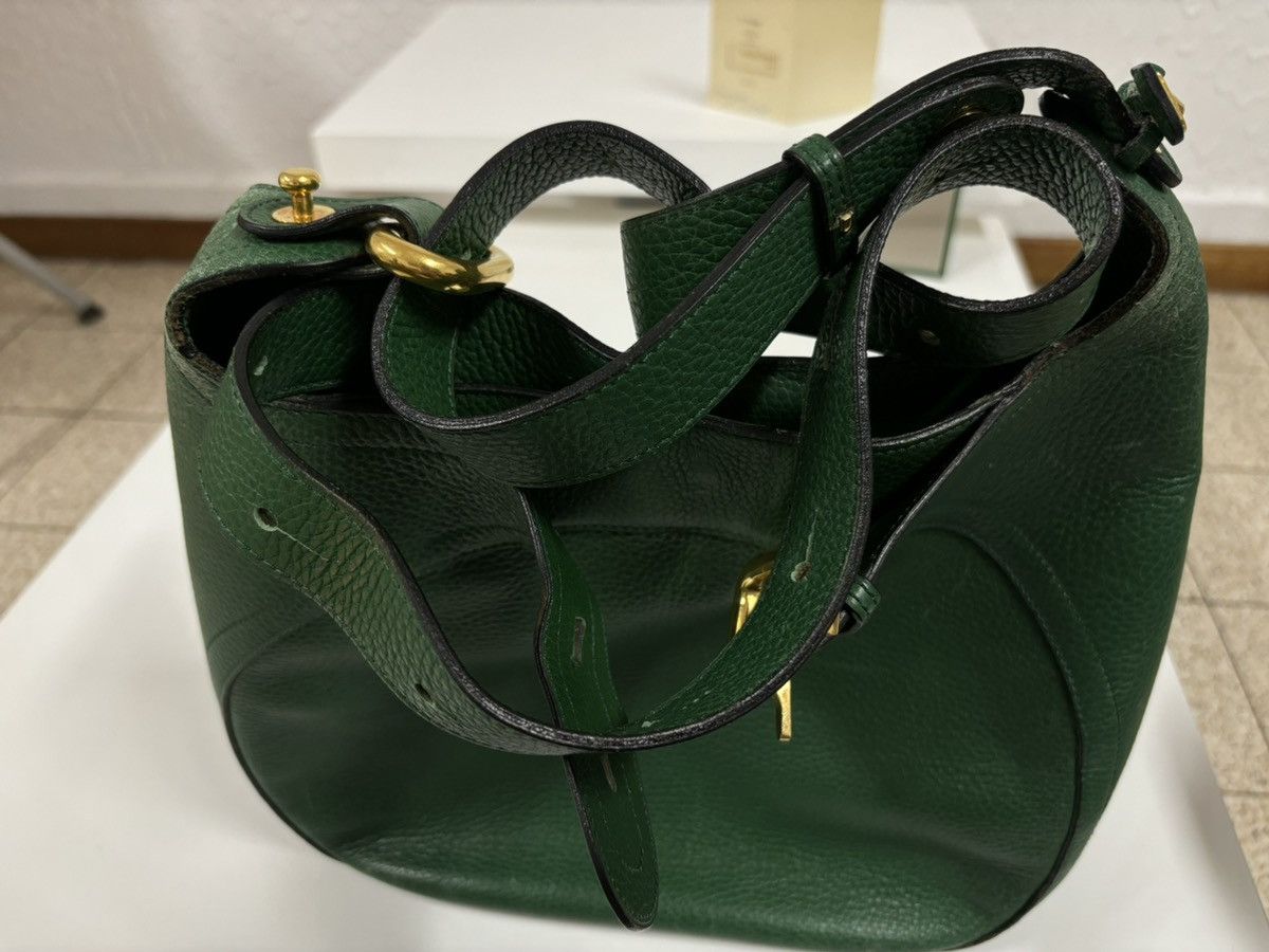 Delvaux RARE 1997 Souverain Leather Gold Hardware Shoulder Hand Bag Size ONE SIZE - 22 Thumbnail
