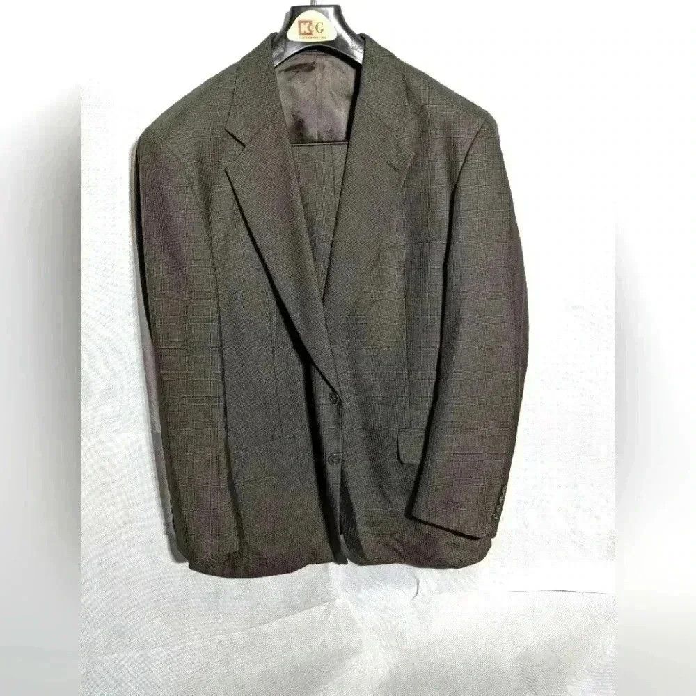 Vintage Gerald Austin of Bond St wool blend suit 44L / 38 W neutral Size 44L - 1 Thumbnail