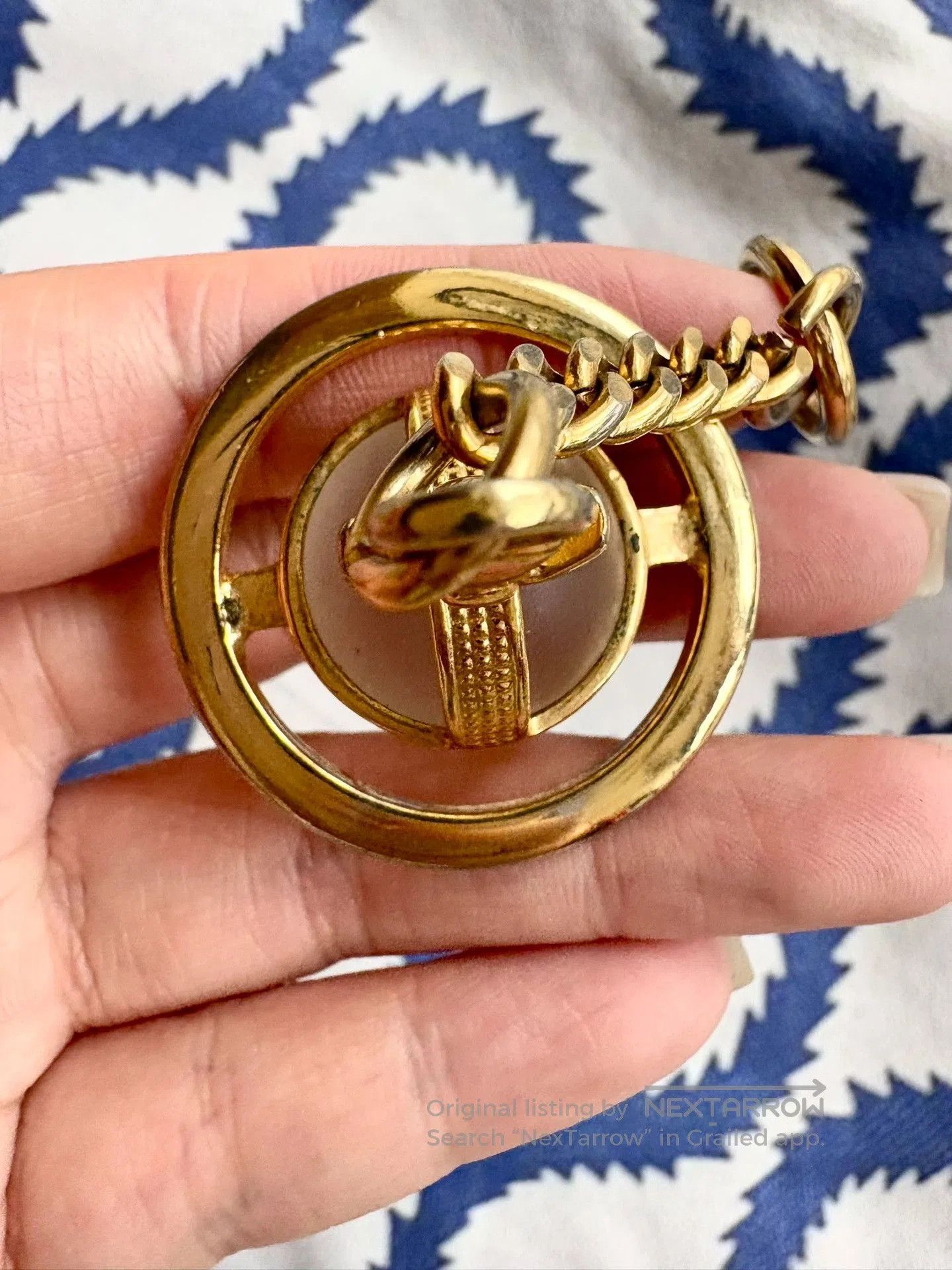 Vivienne Westwood Vivienne Westwood Vintage Gold Saturn Pendant. Size ONE SIZE - 6 Thumbnail
