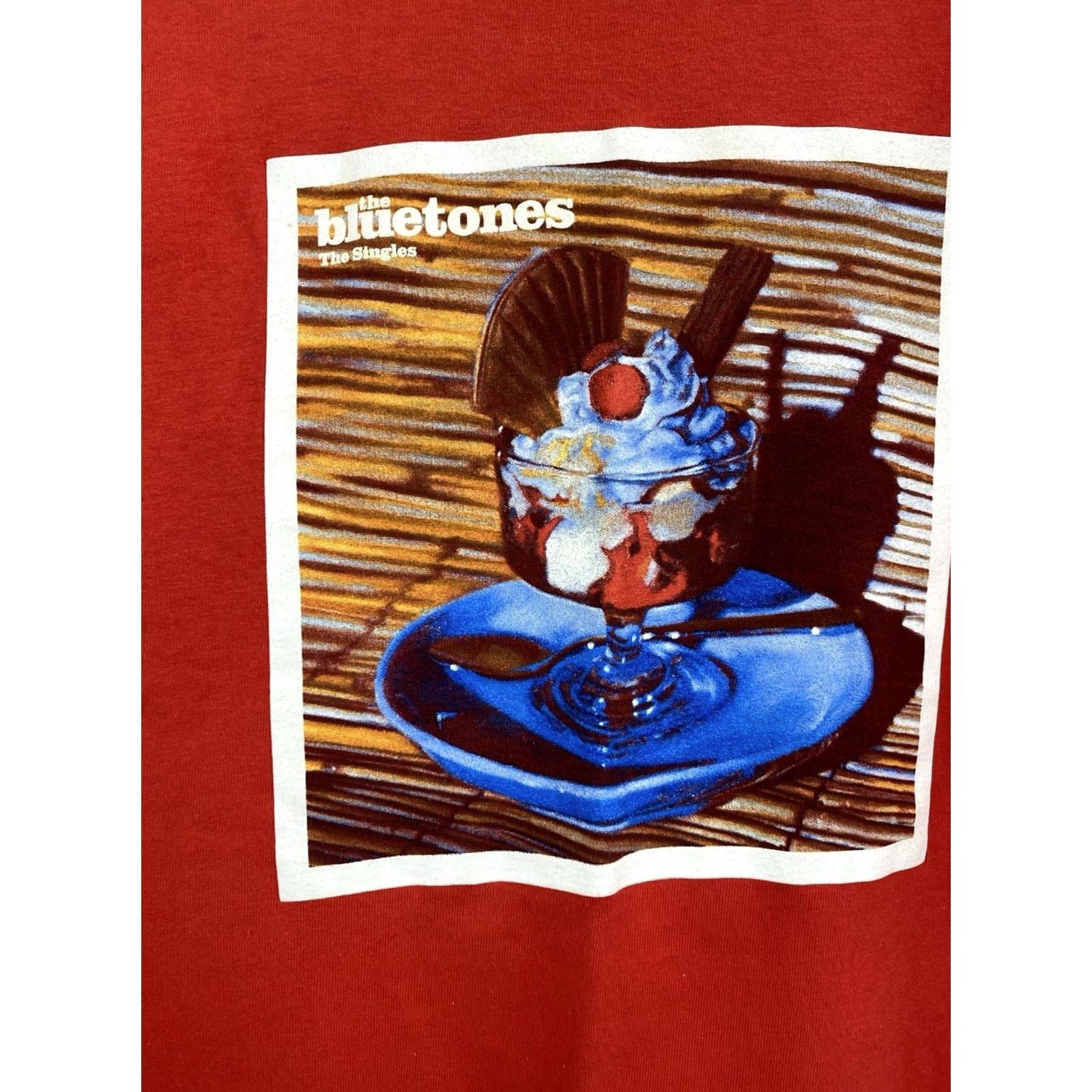 Fruit Of The Loom Vintage The Bluetones t-shirt M red 90s Shirt Men Medium XS/S? Size US M / EU 48-50 / 2 - 5 Thumbnail