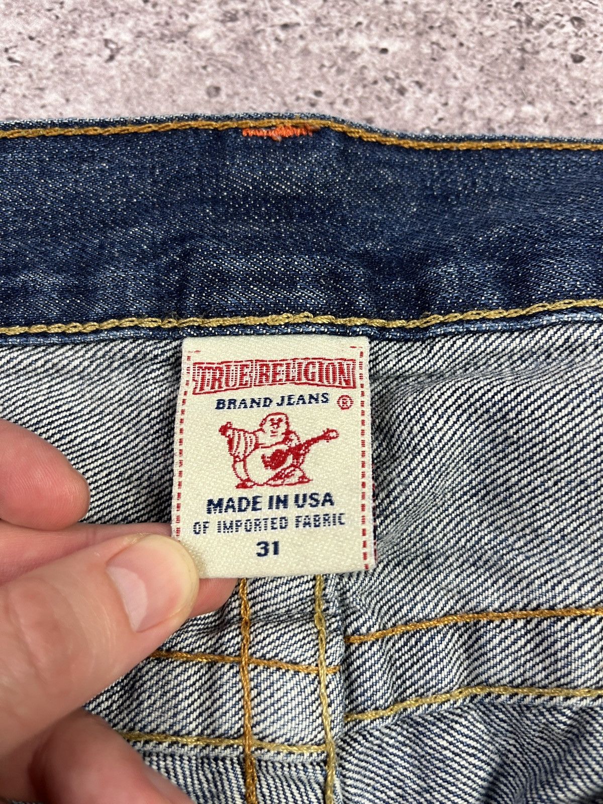 True Religion Bobby Bootcut Jeans Made in USA 🇺🇸 Vintage Y2K Denim W31 Size US 31 - 8 Thumbnail