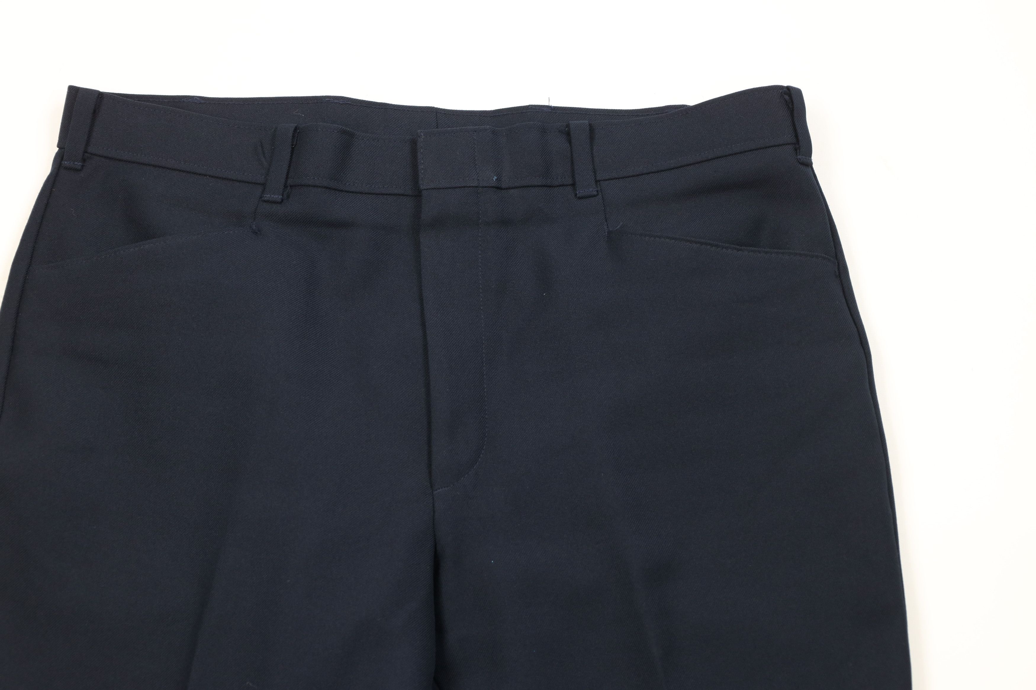 Levi's Vintage 70s Levis Knit Flared Wide Leg Chino Pants Blue USA Size US 36 / EU 52 - 2 Thumbnail