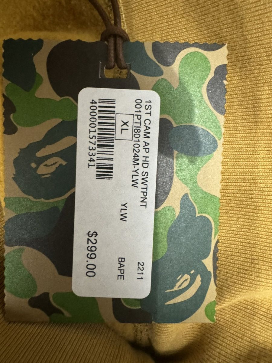 Bape 1st Camo Ape Head Patched Sweat Pants Size US 42 / EU 58 - 7 Thumbnail