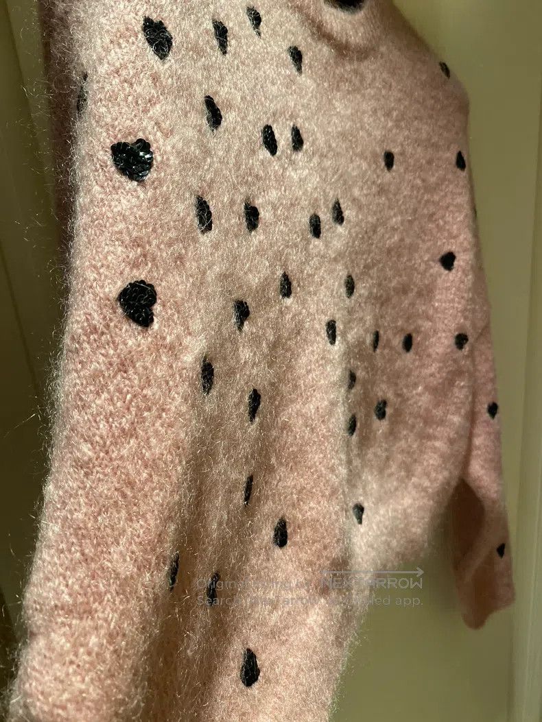 Valentino Valentino Peach heart sweater Size S / US 4 / IT 40 - 4 Thumbnail