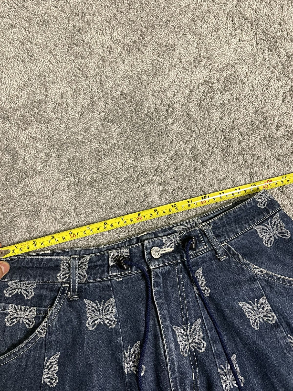 Needles Needles Butterfly Baggy Jeans Size US 30 / EU 46 - 12 Thumbnail