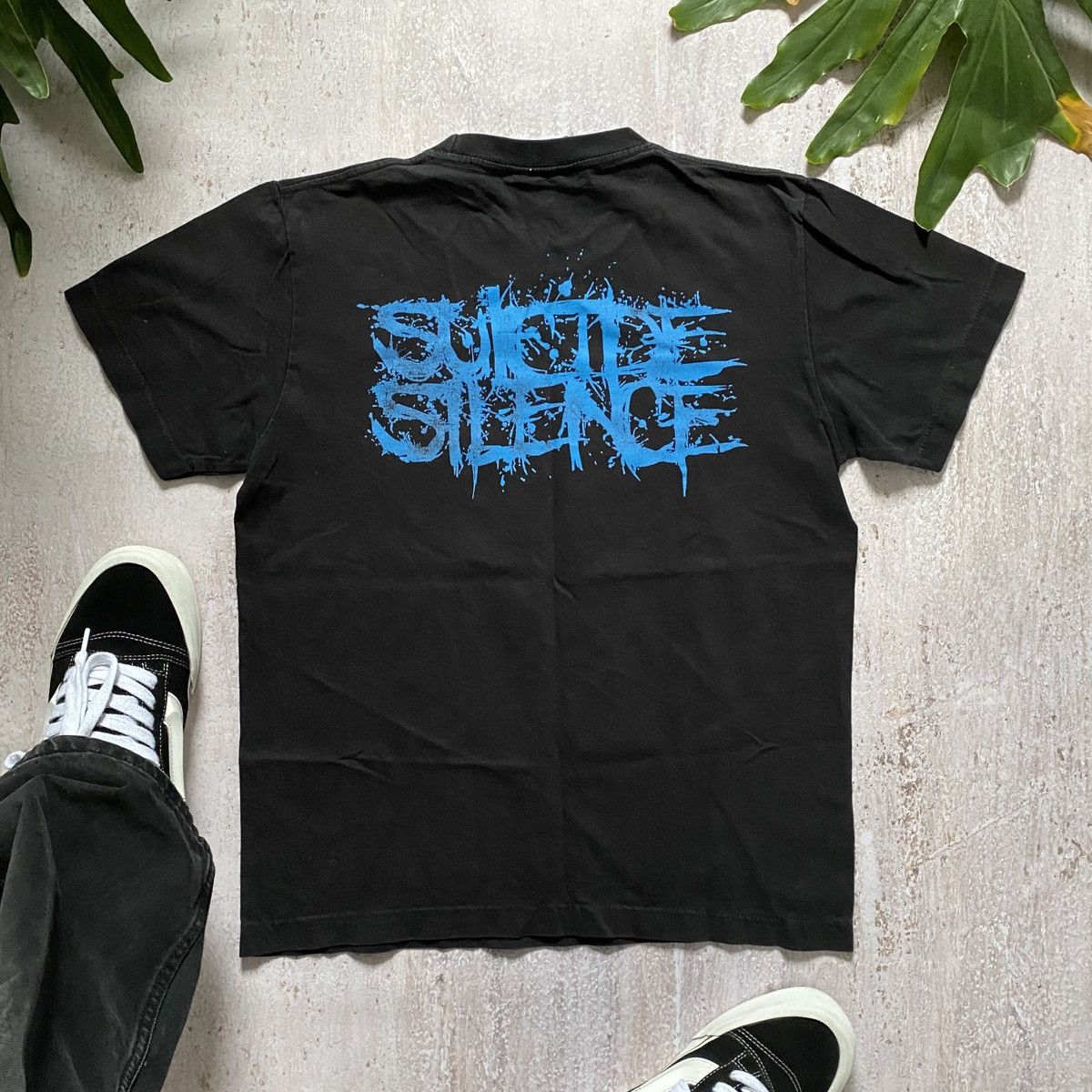 Band Tees VINTAGE RARE SUICIDE SILENCE METAL BAND FADED T SHIRT 275 Size US M / EU 48-50 / 2 - 2 Thumbnail
