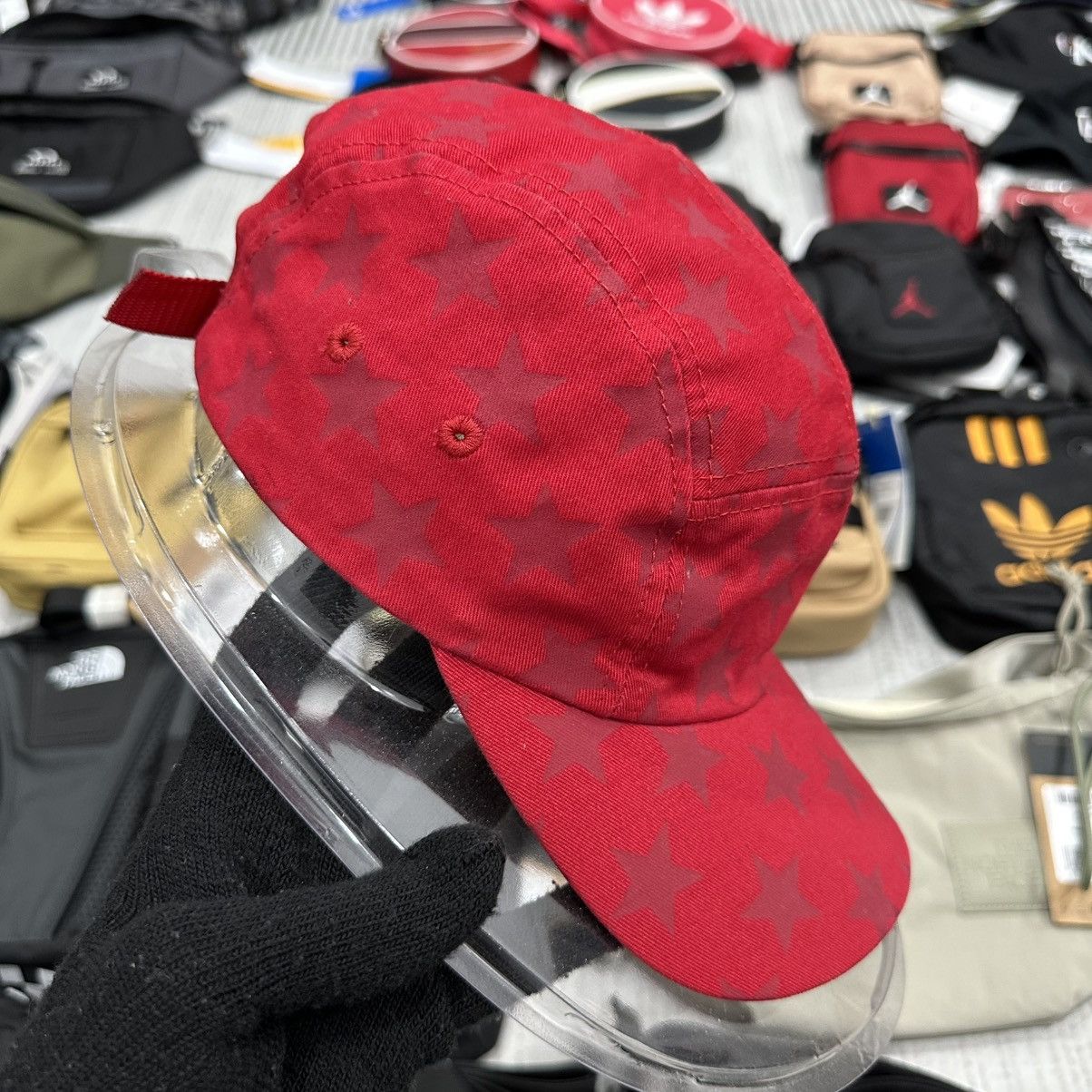 Supreme × Vintage 🔥RARE & HOT ITEM🔥 Vintage Supreme Start Camp Cap Red 2000an Size ONE SIZE - 3 Thumbnail